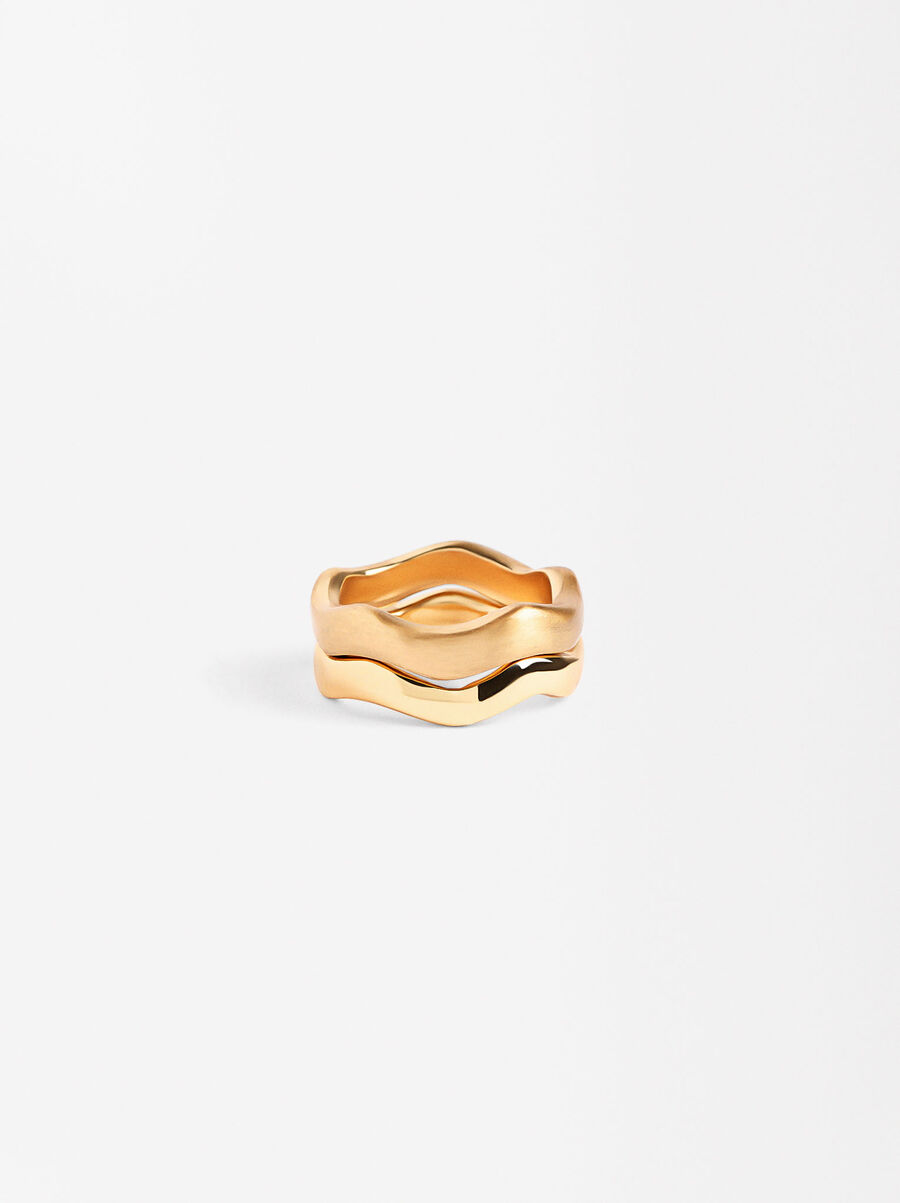 Set of rings with waves