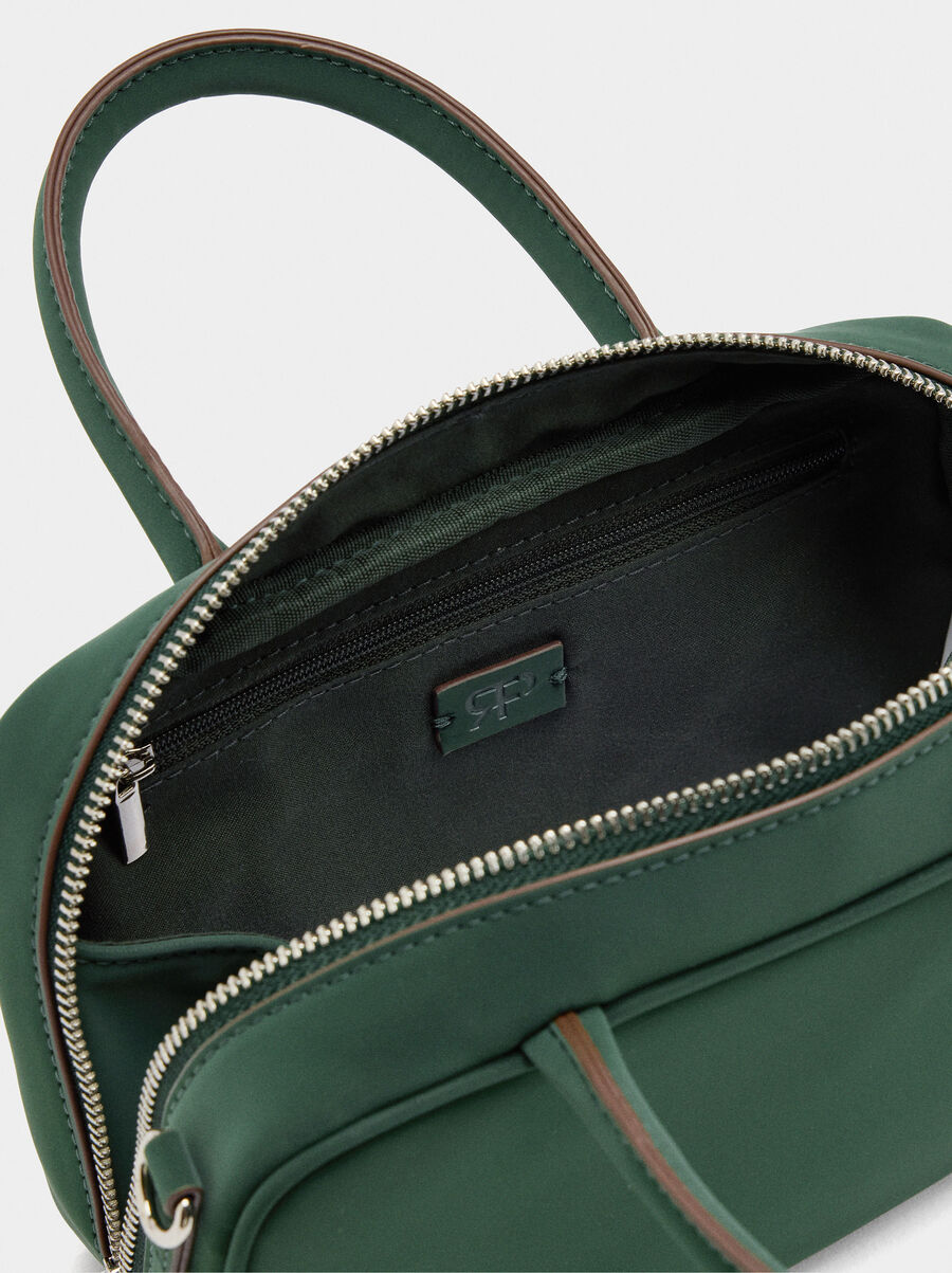 Bowling bag with soft texture
