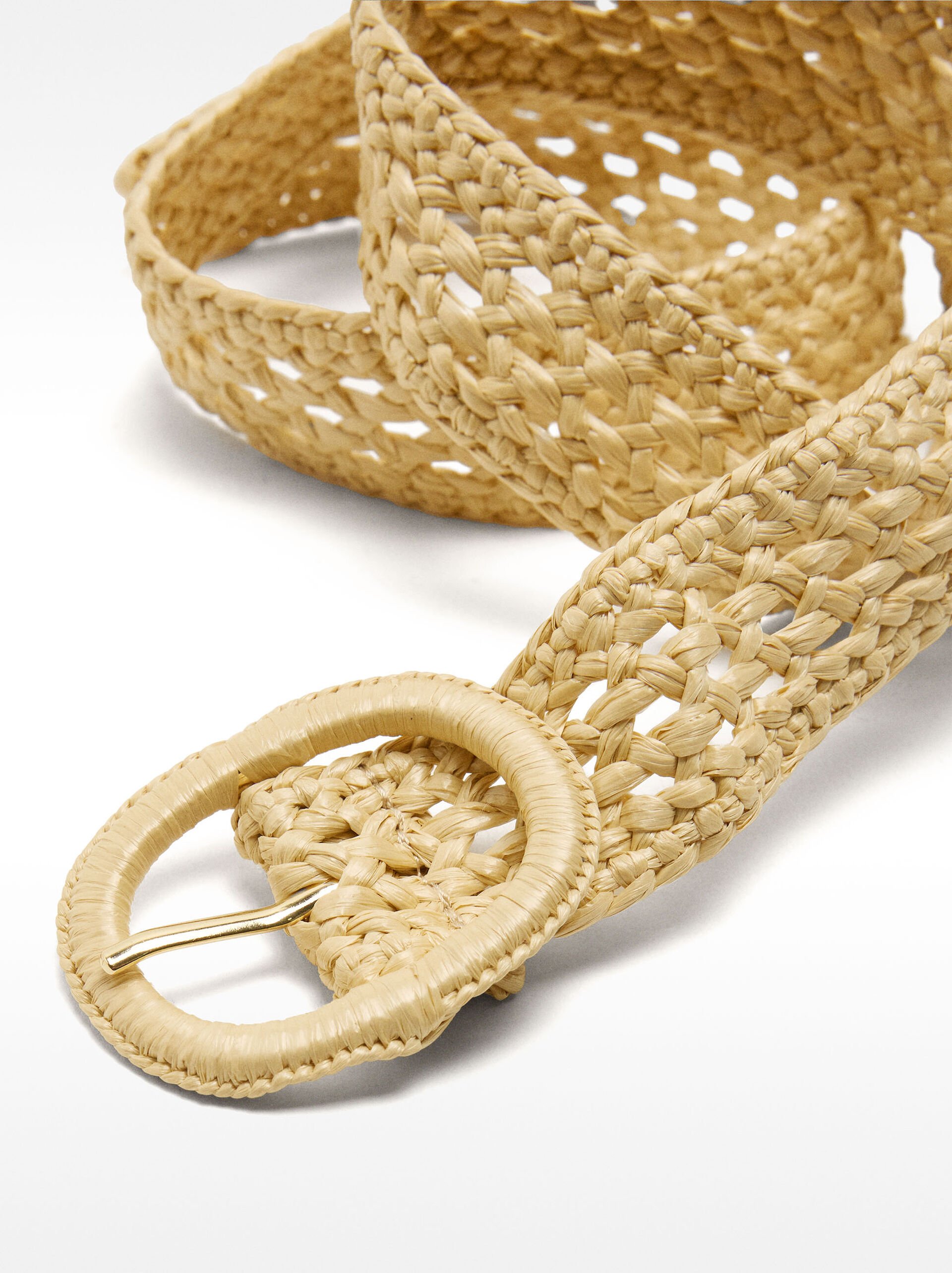 Macramé belt with buckle image number 1.0