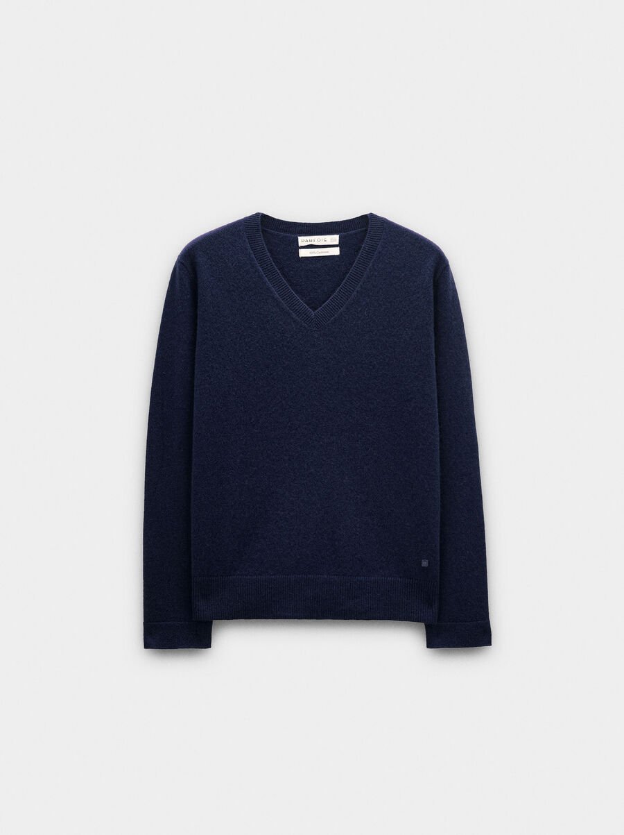 Cardigan with 100% cashmere