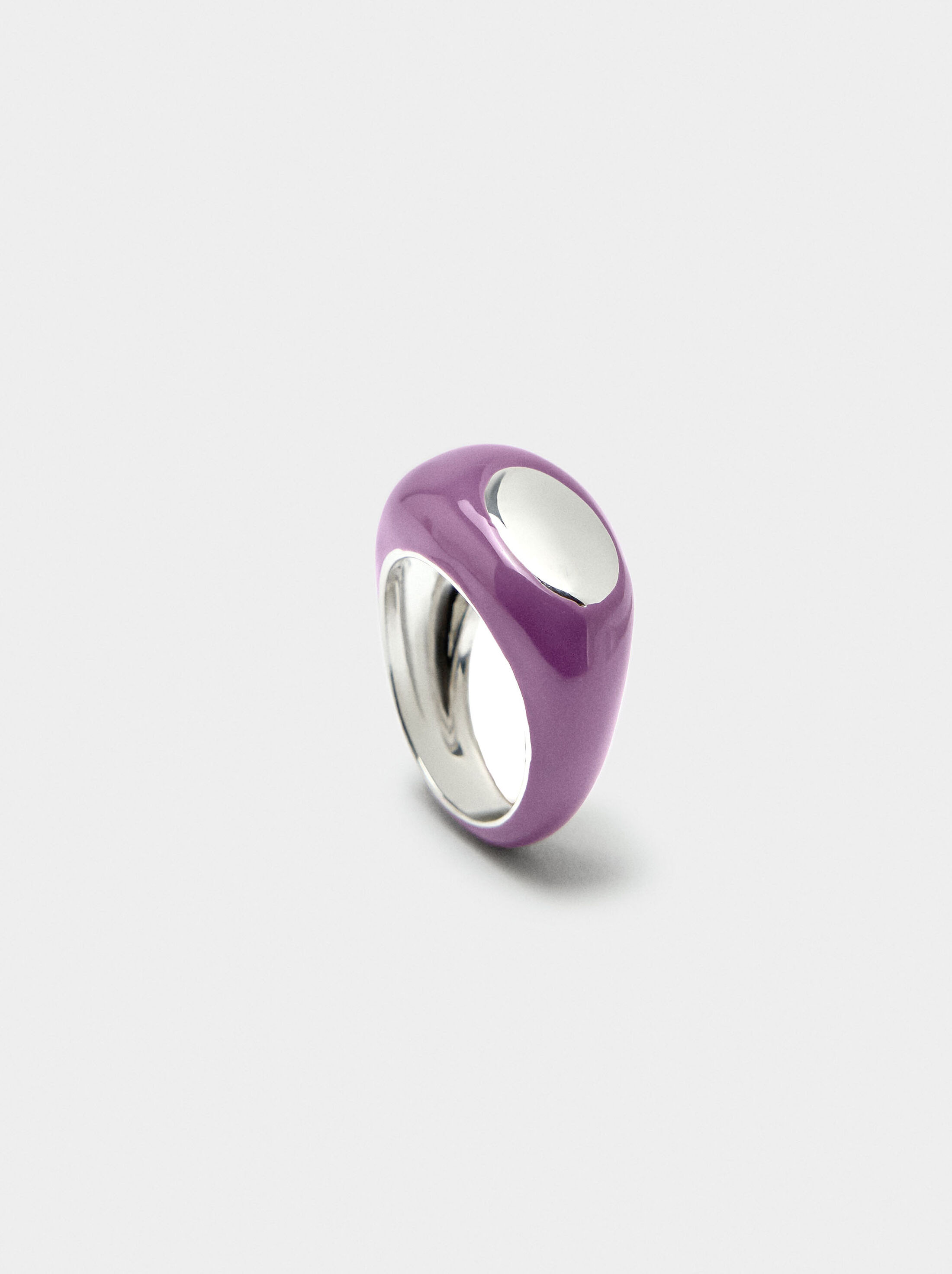 Wide ring with enamel image number 1.0
