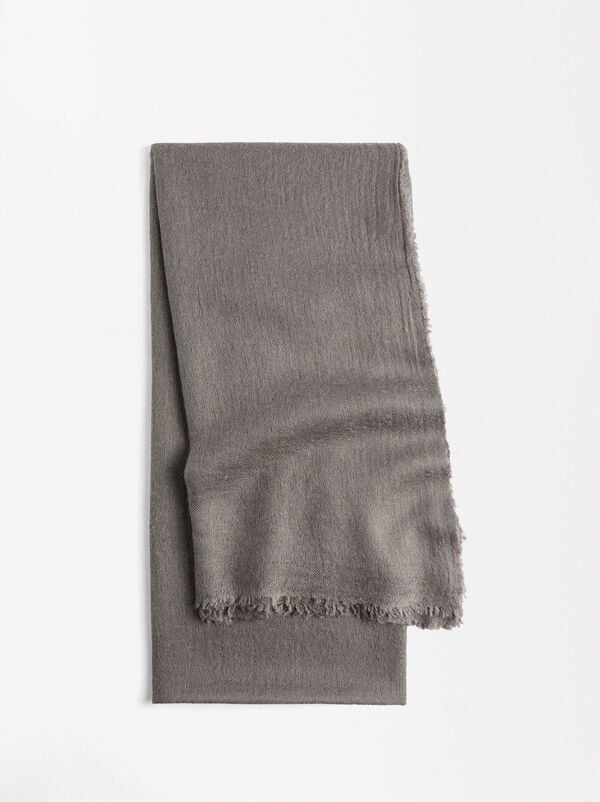 Wool blended pashmina