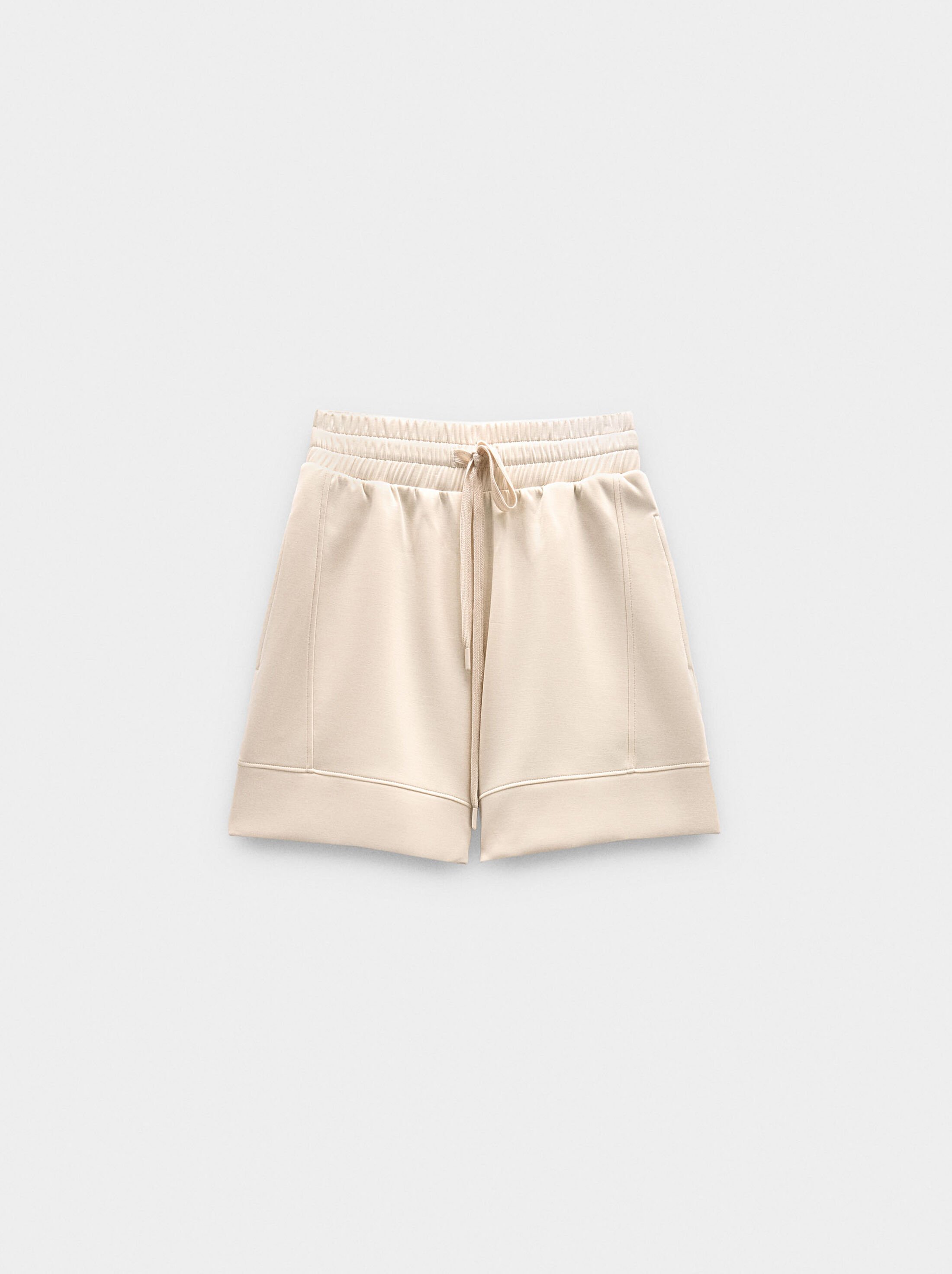 Shorts with elastic waist and soft touch image number 5.0