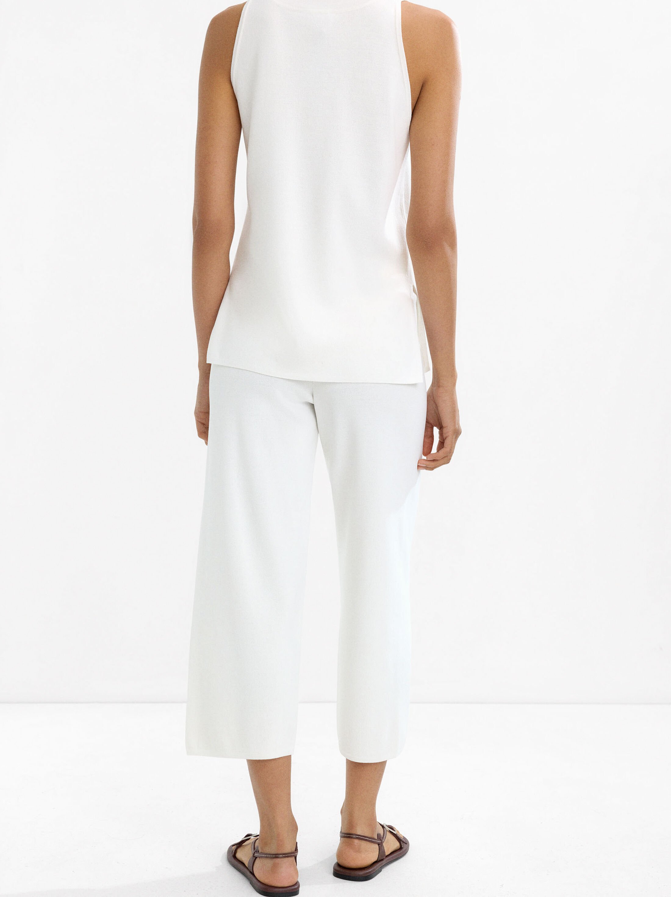 Pantalons de punt cropped image number 3.0