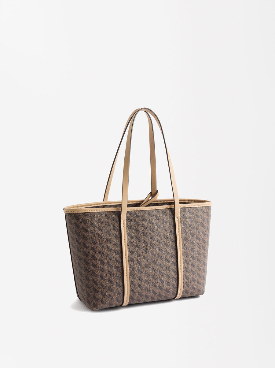 Shopper mit print