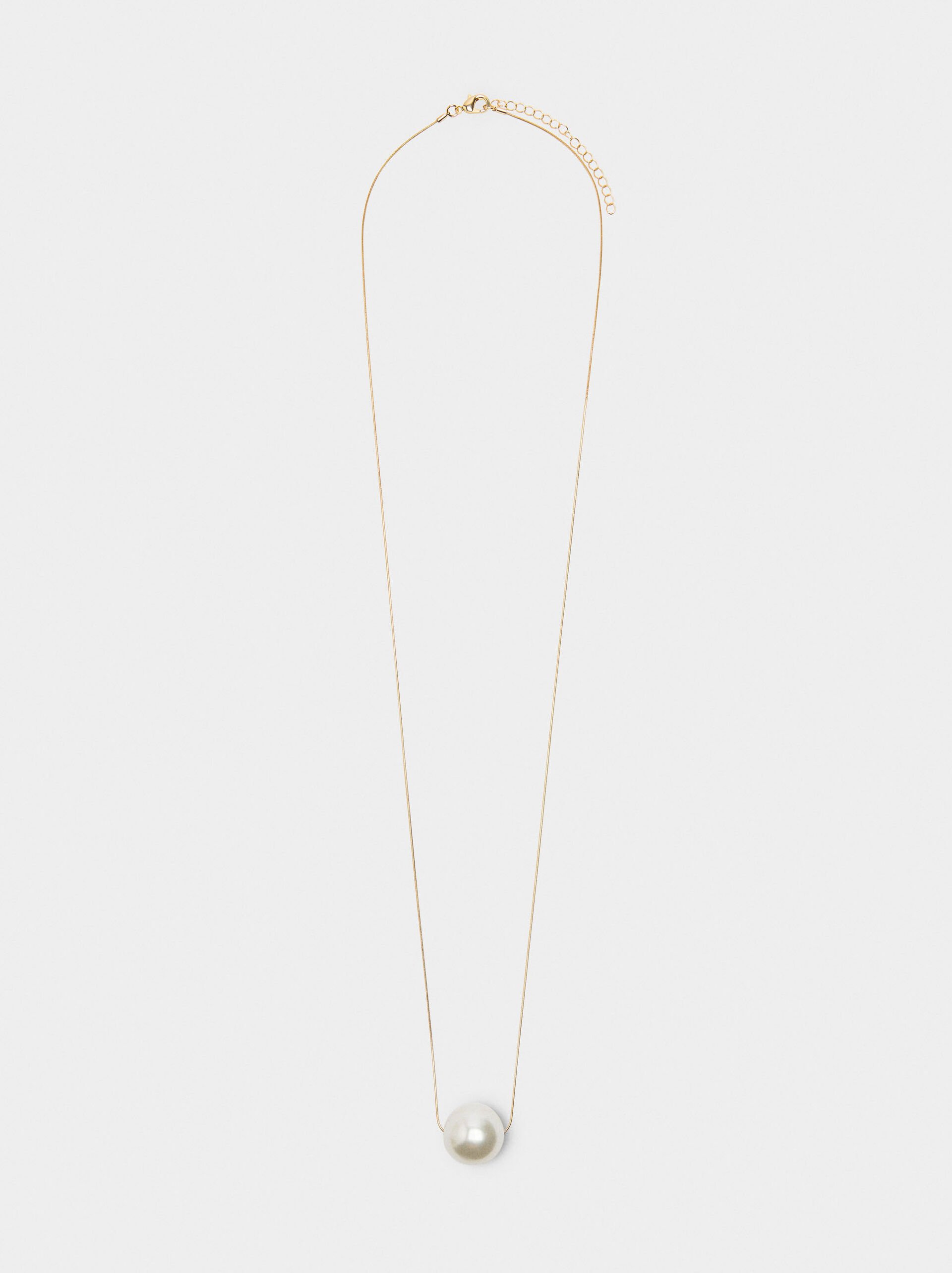 Collier long avec perle image number 0.0