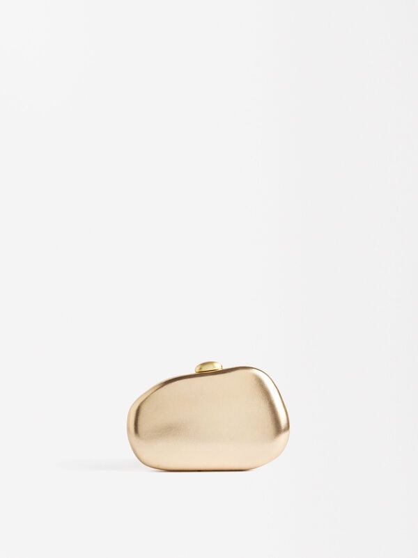 Metallic party clutch