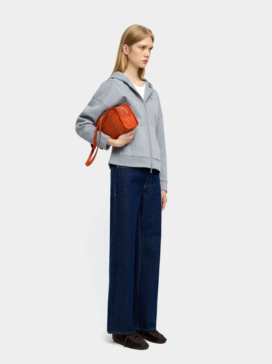 Sudadera con capucha de algodón