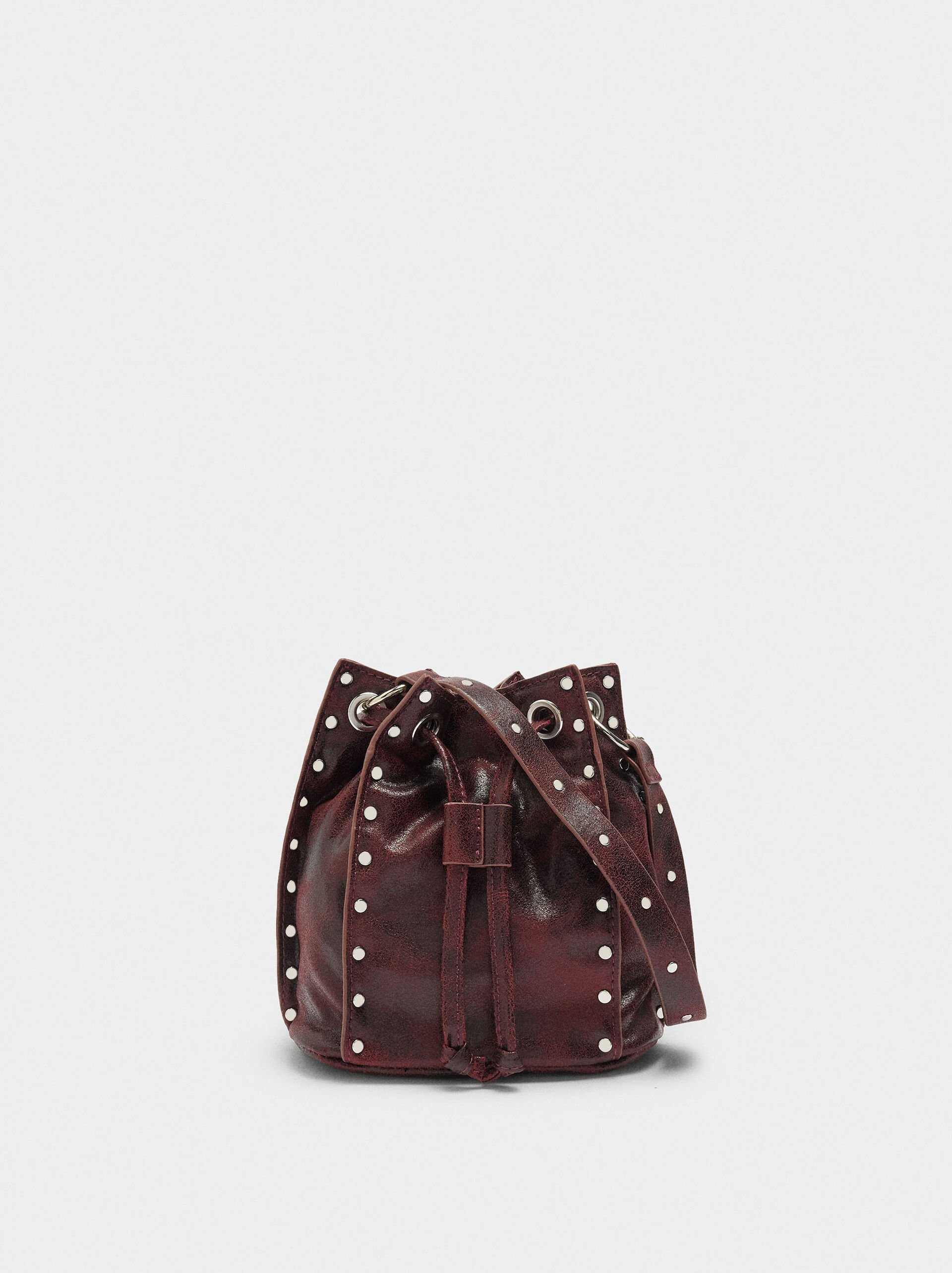 Shoulder bag with studs  image number 0.0