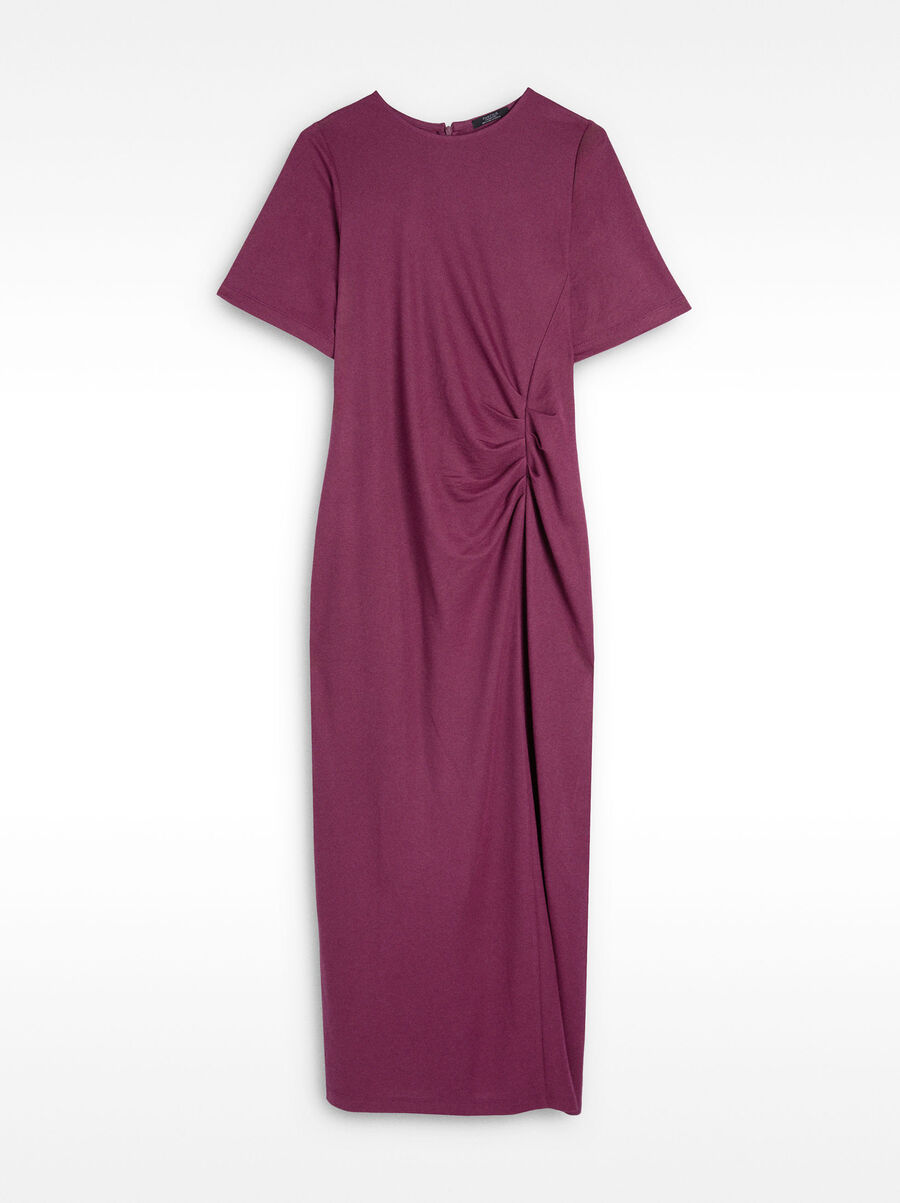 Langkleid mit Raffung
