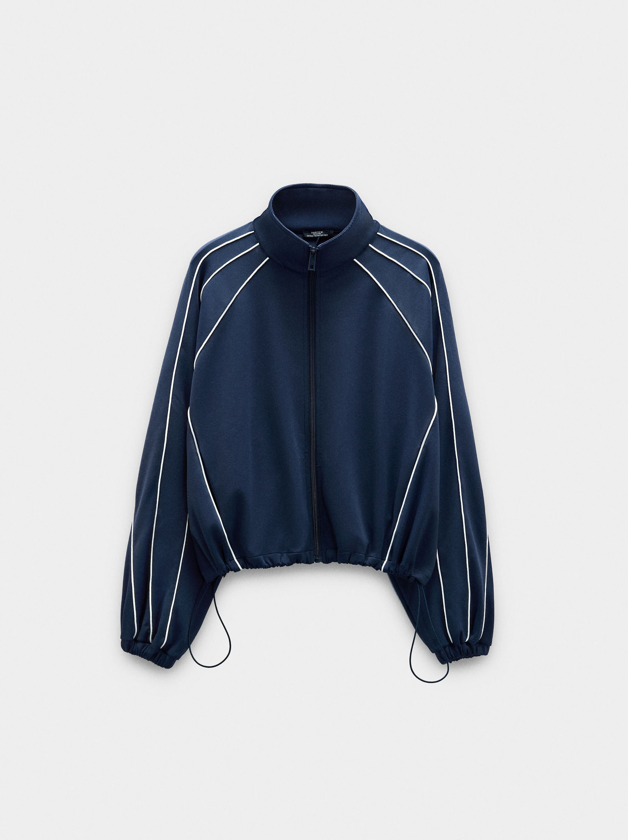 Padel jacket with contrast piping image number 7.0