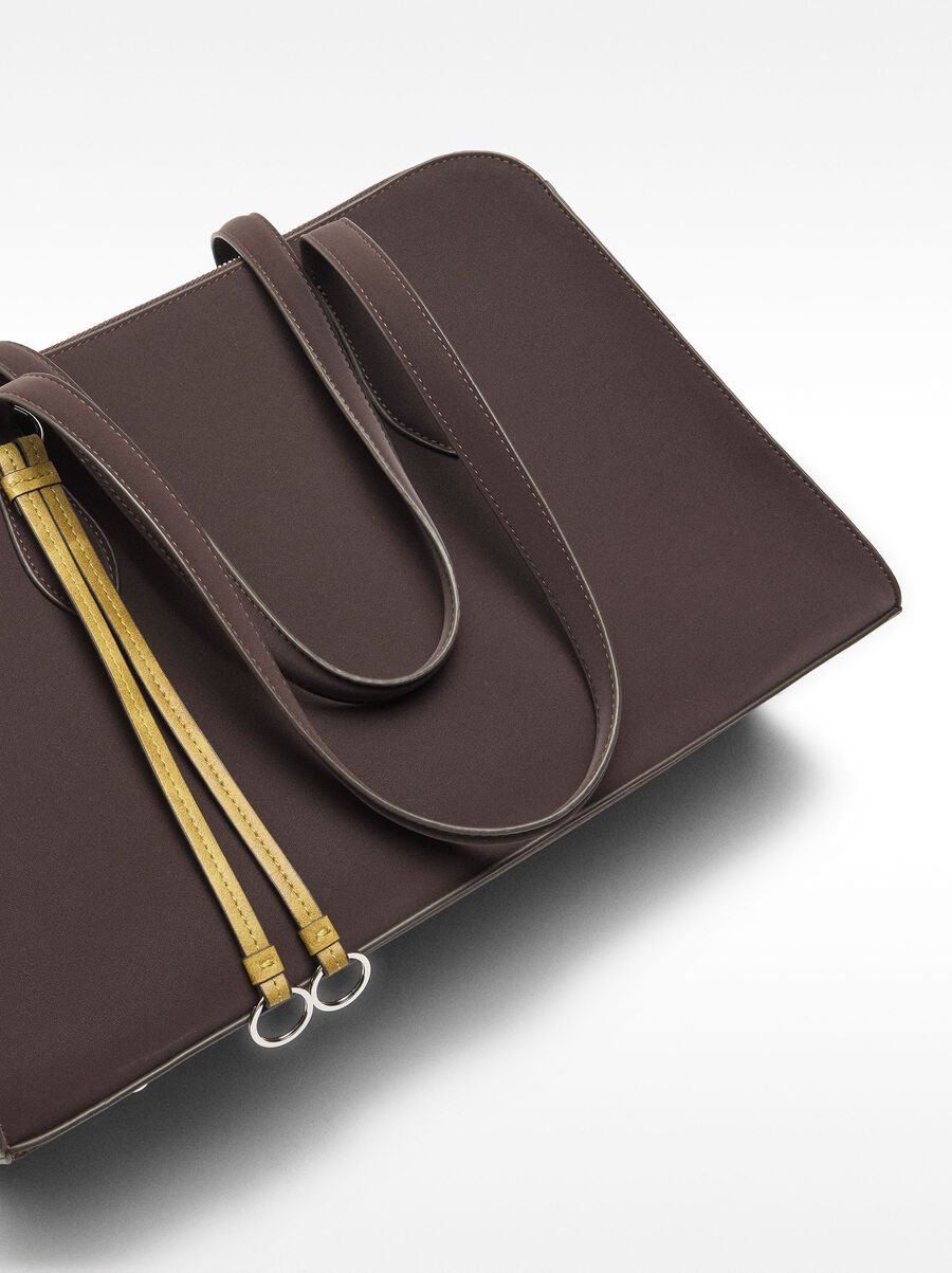 Bag for laptop with soft texture