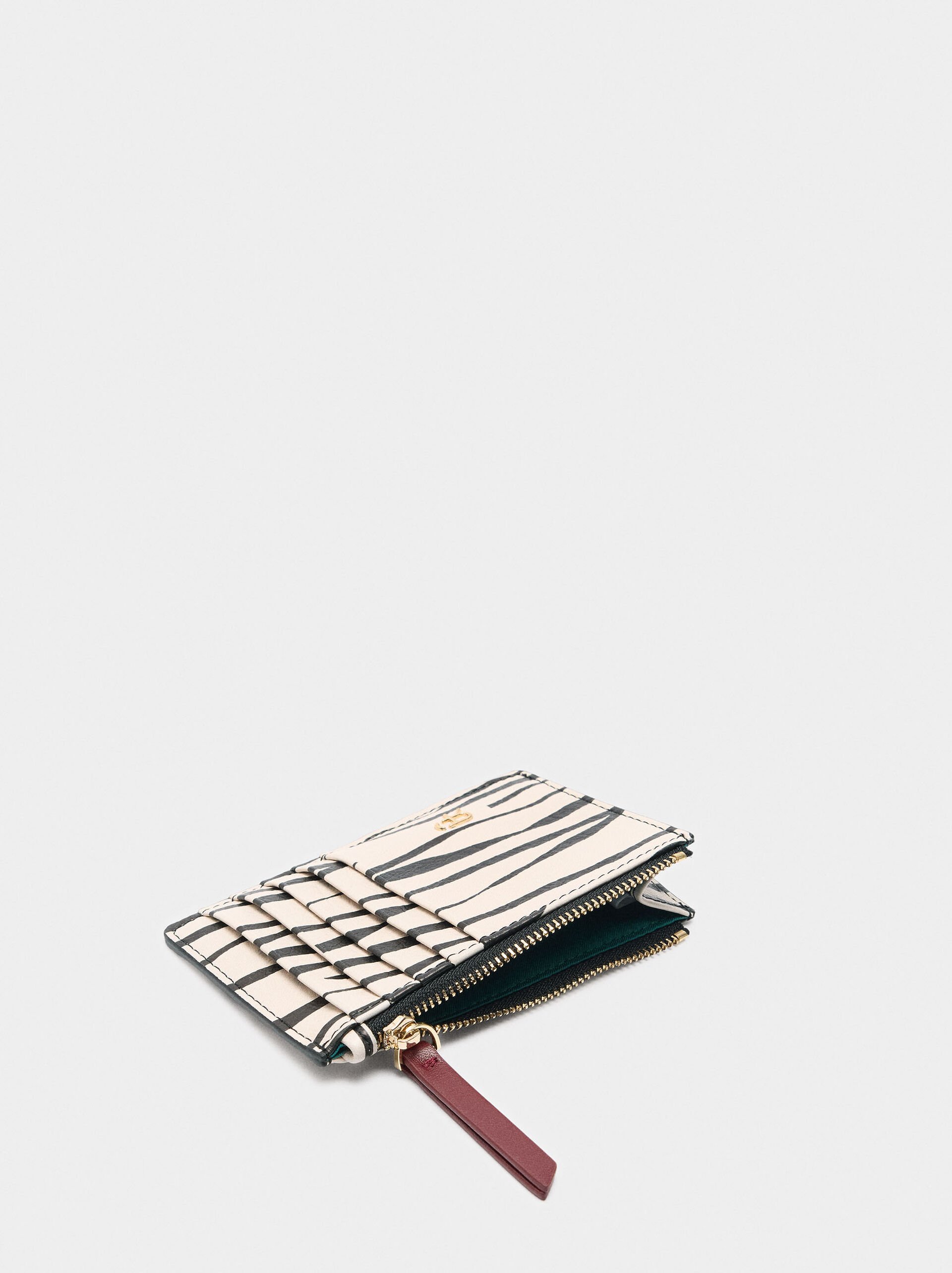 Printed animal card holder image number 3.0
