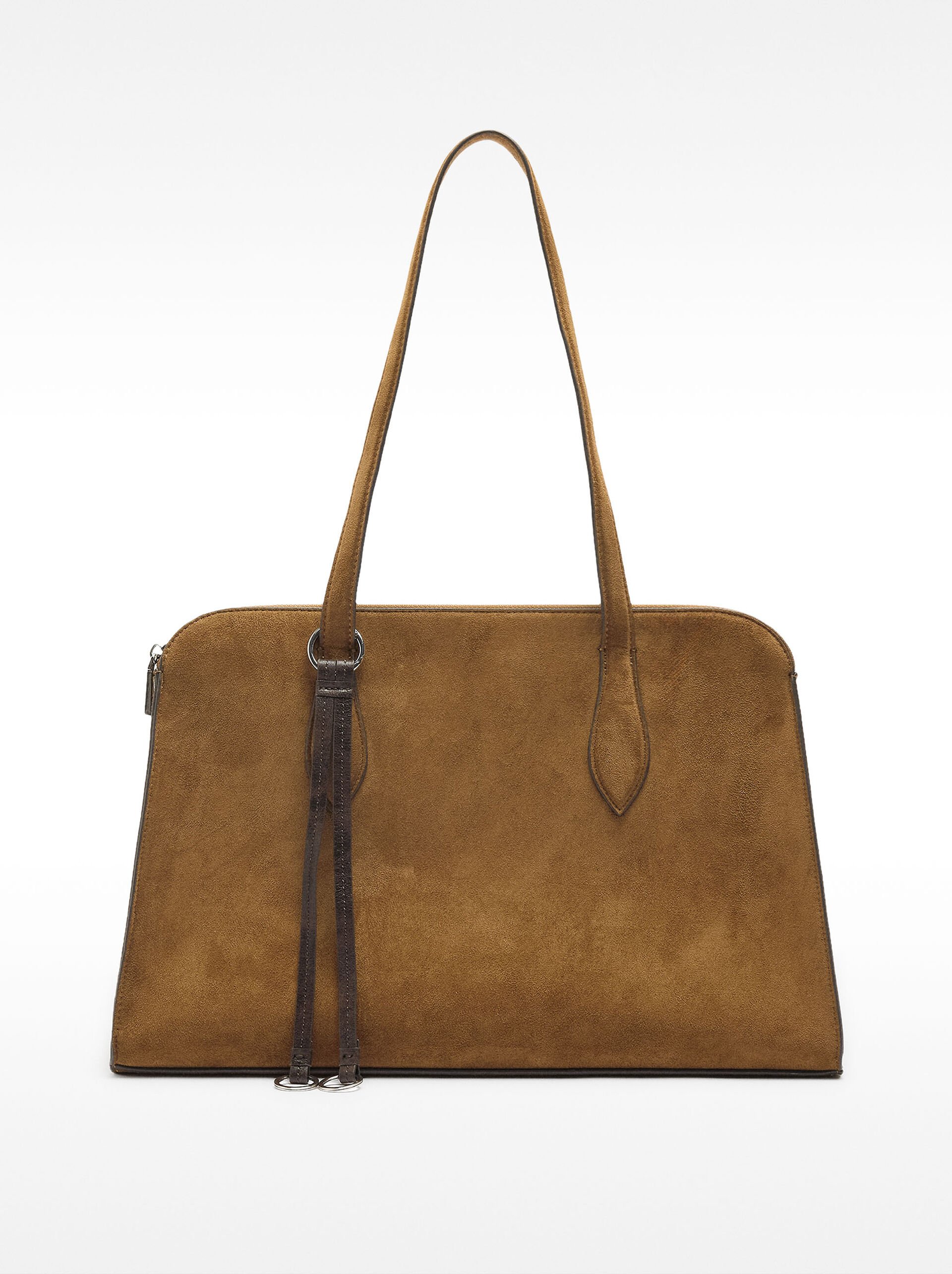 Laptop bag with leather-effect image number 0.0