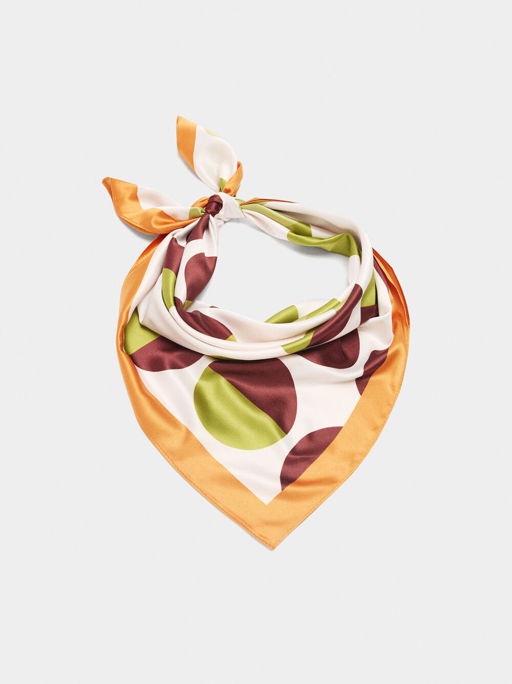 Print square scarf
