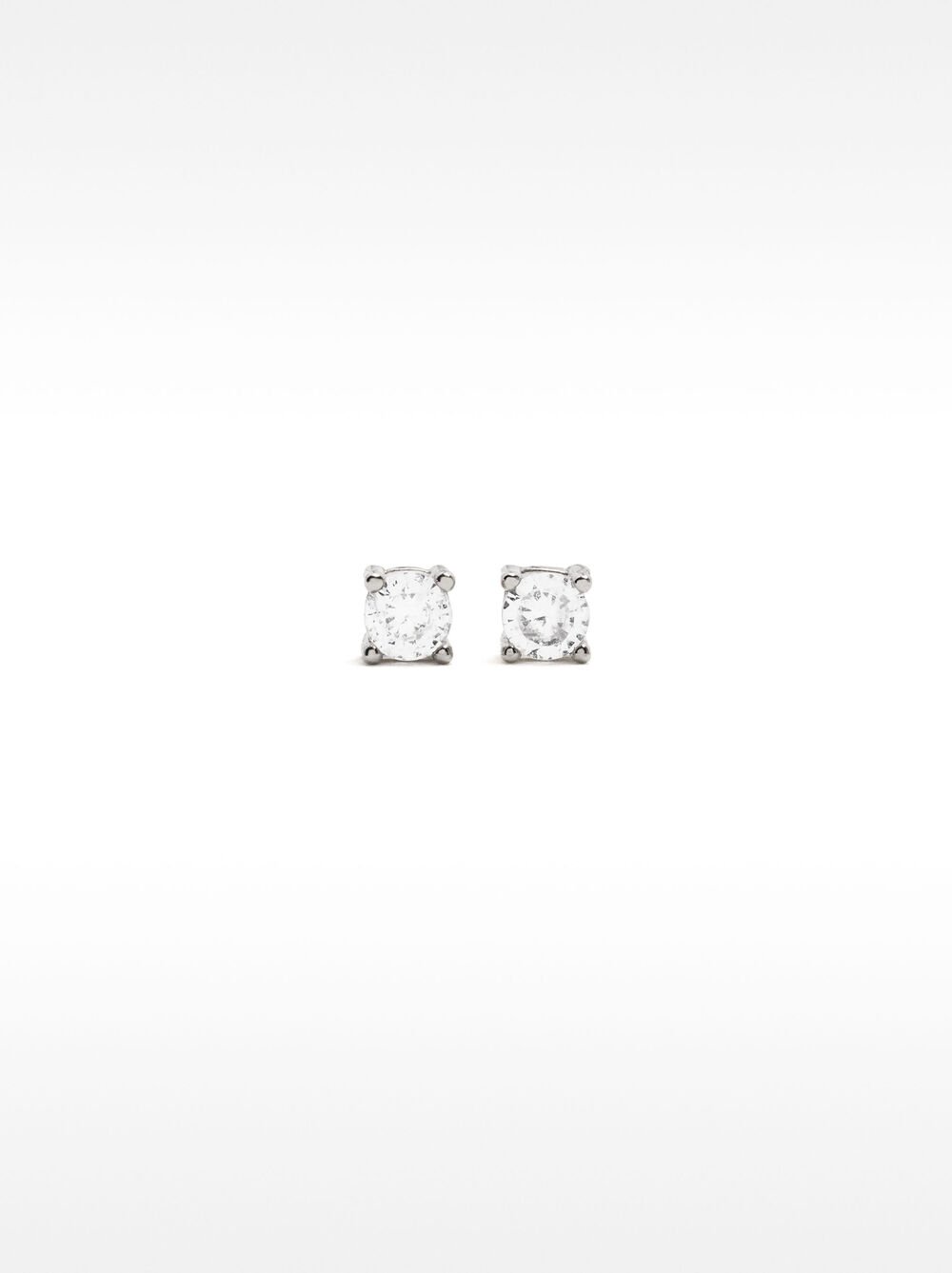 925 silver stud earrings with zirconia