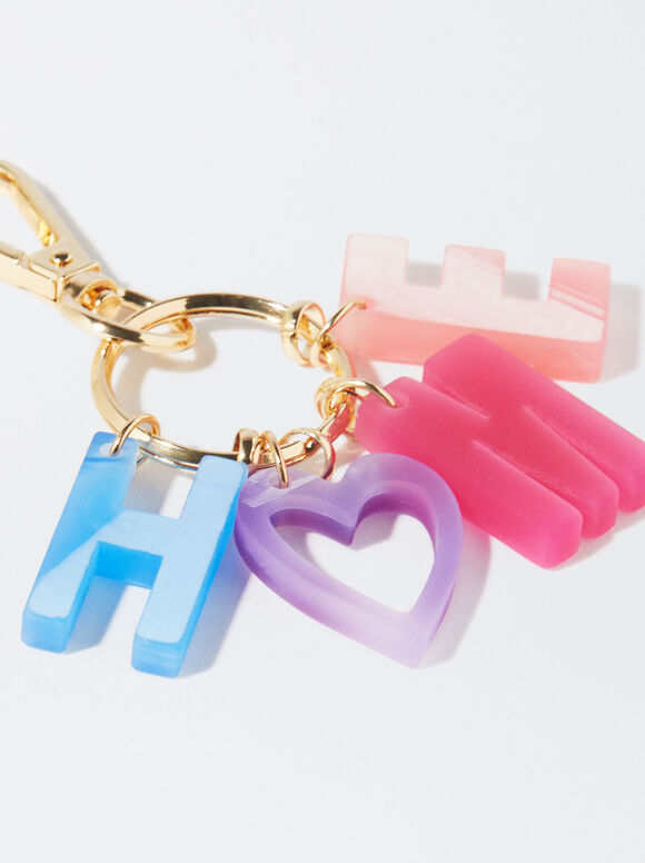 Home Key Chain, Multicolor, hi-res
