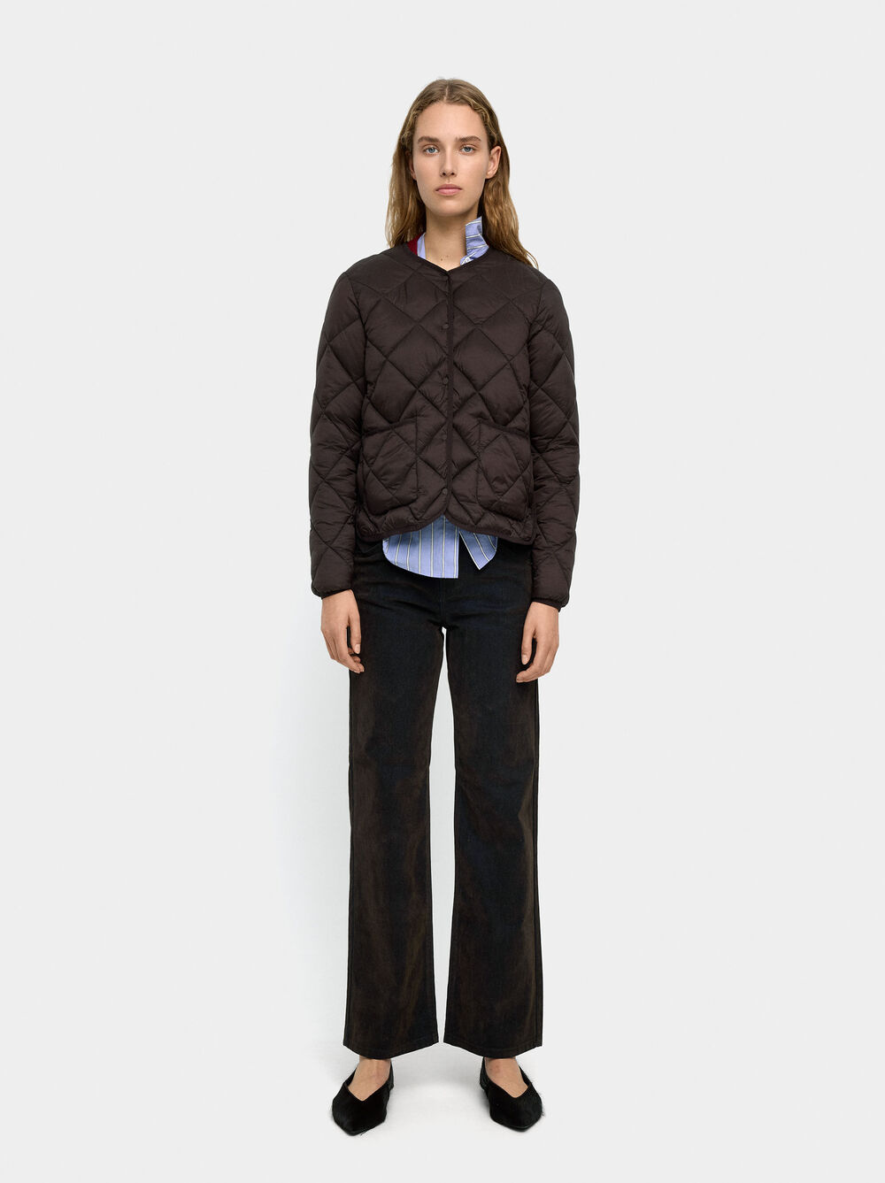 Foldable padded jacket