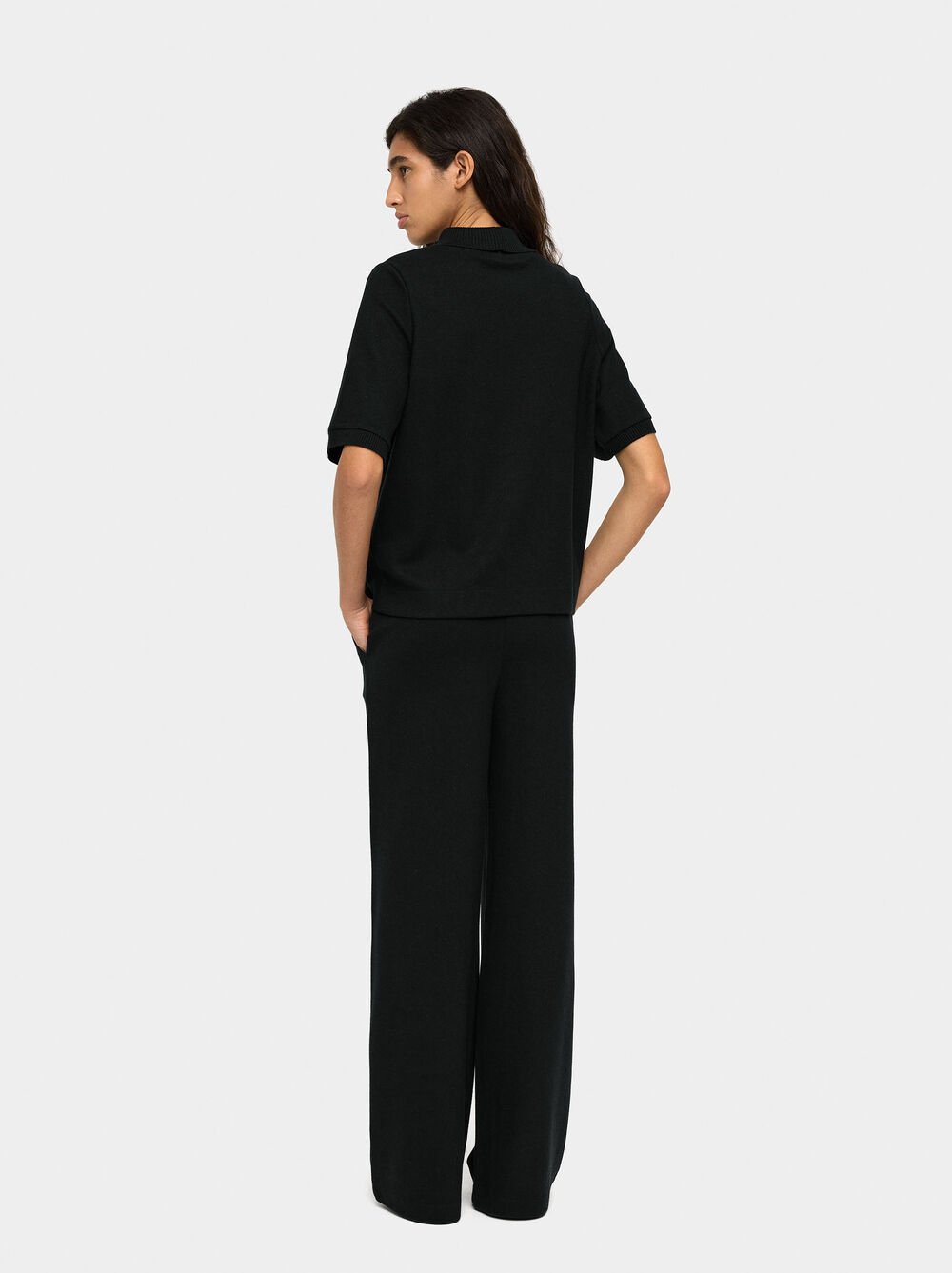 T-shirt in collo alto