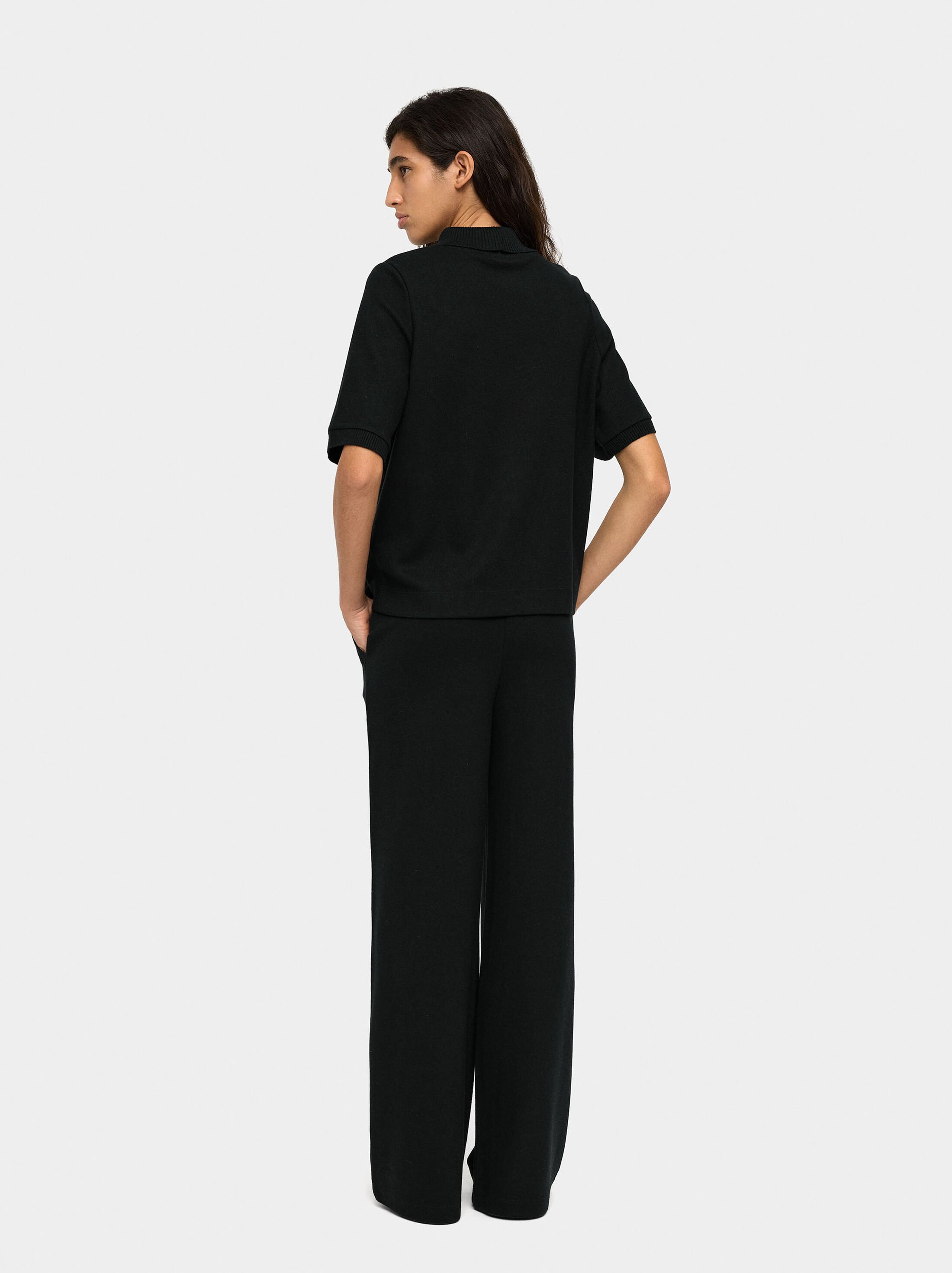 T-shirt with high neck image number 2.0