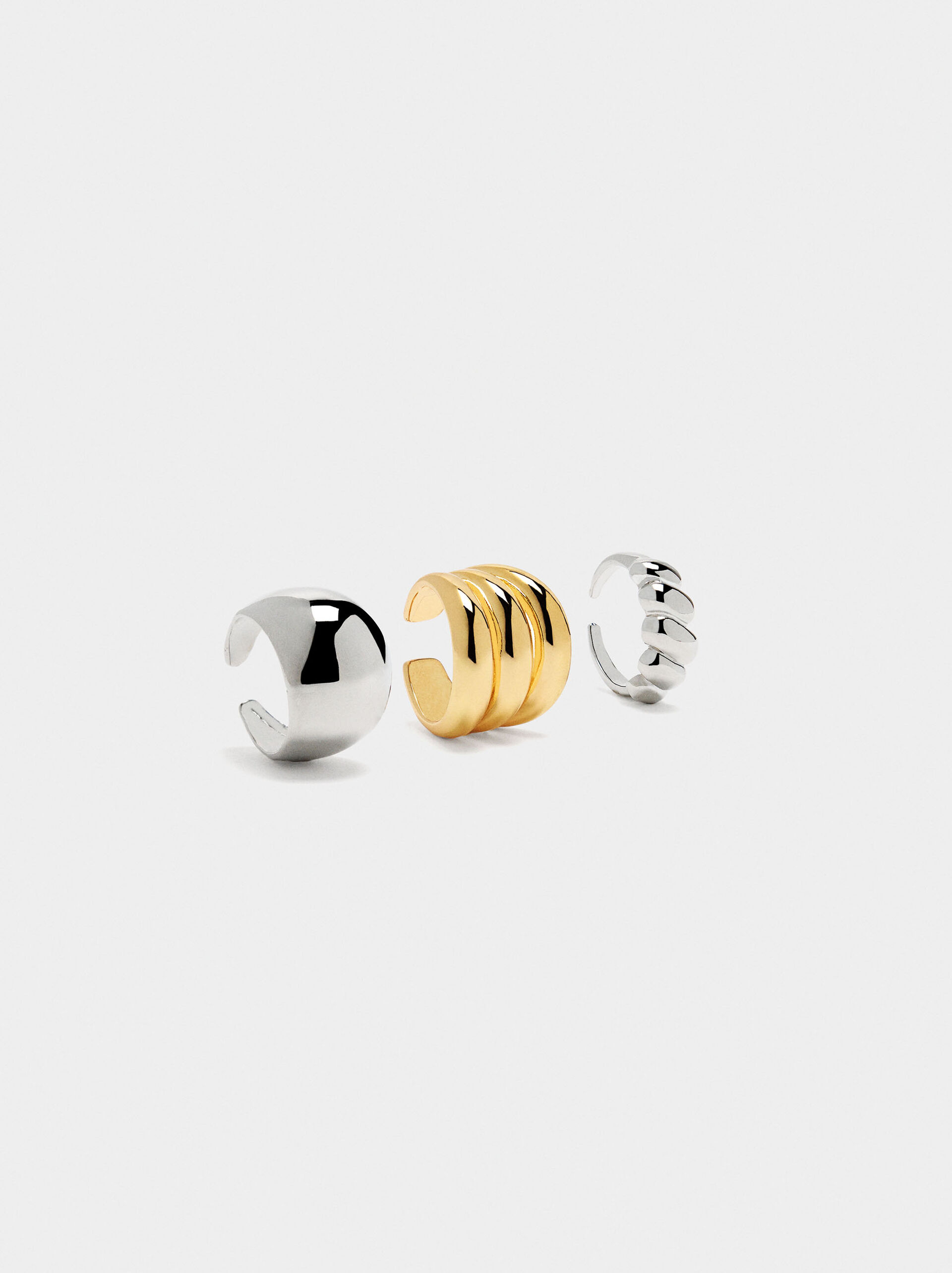 Bicolour ring set image number 2.0