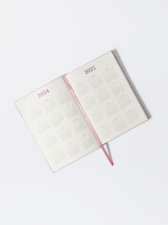 Online Exclusive - Personalized Planner 2024, Pink, hi-res