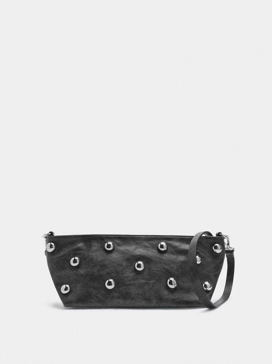 Shoulder bag with beads