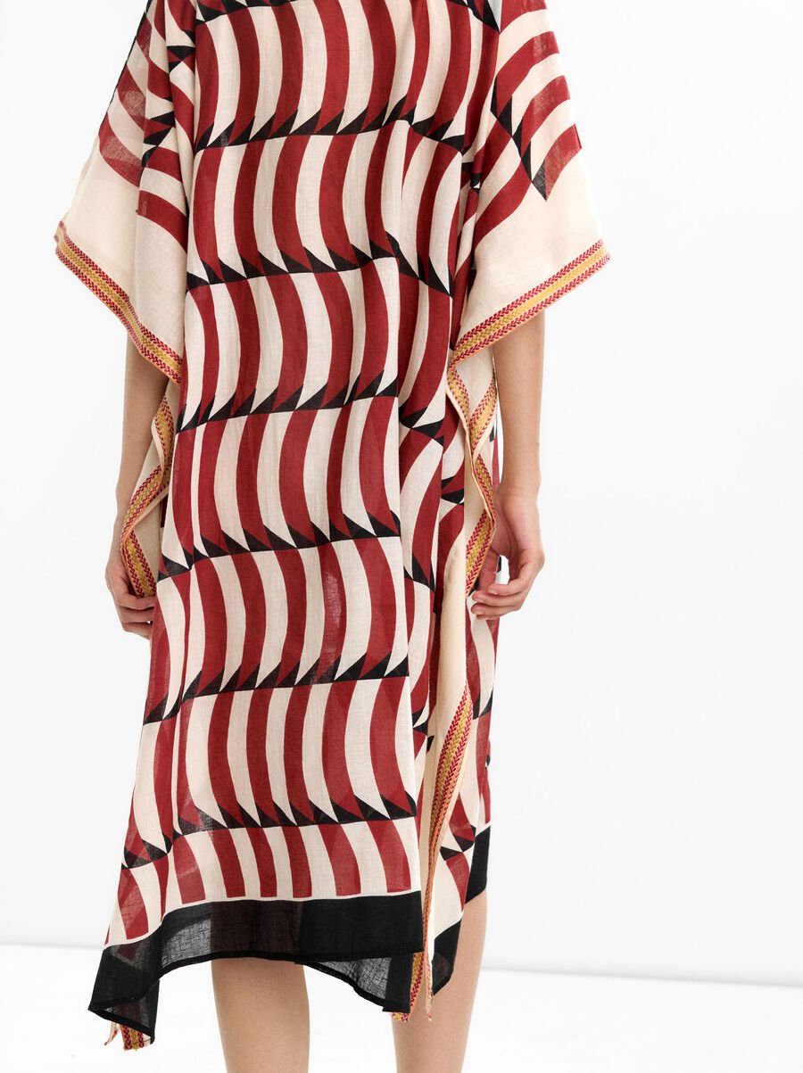 Printed kaftan 100% cotton