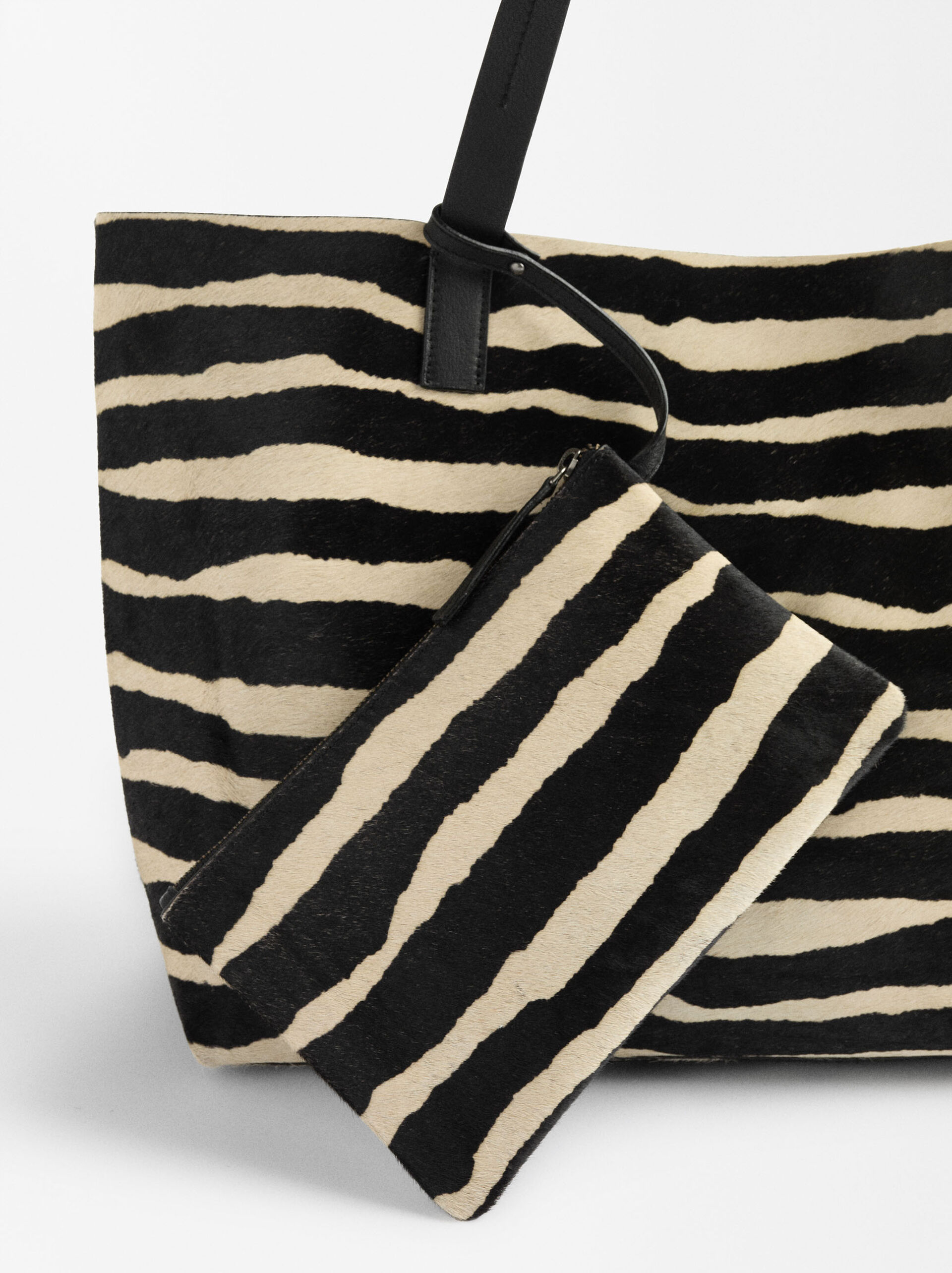 Bolso shopper de piel image number 2.0