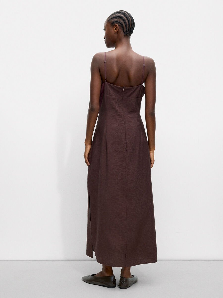 Long dress with straps