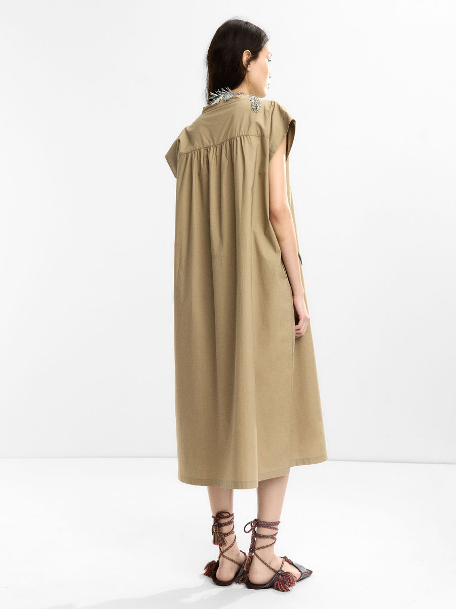 Midi dress 100% cotton