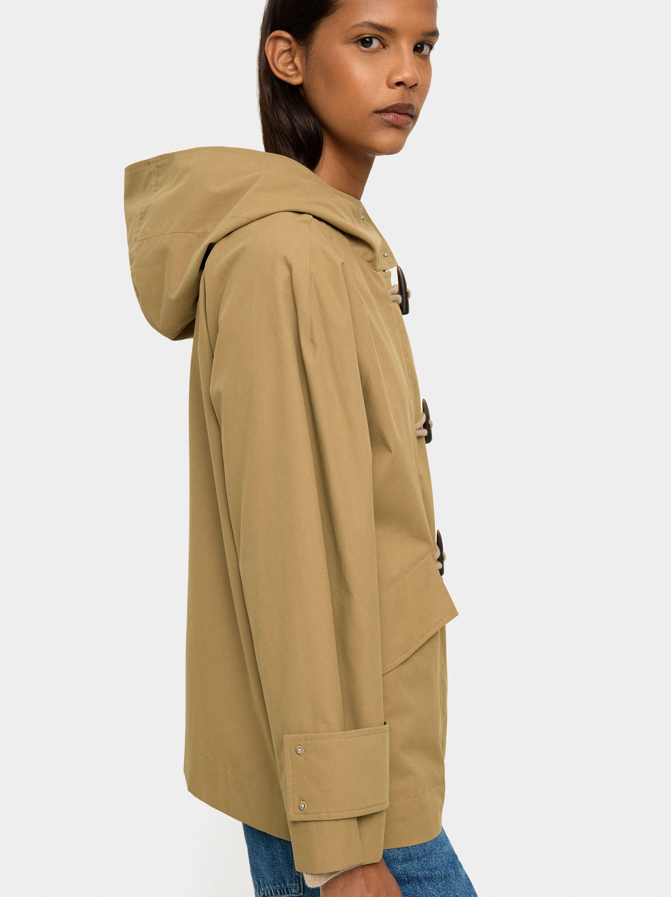 Cotton jacket with vest image number 2.0