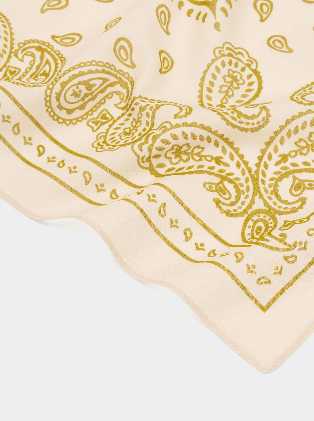 Foulard carré 100 % coton