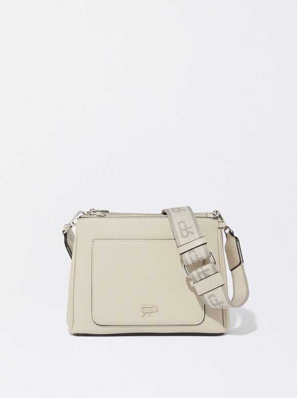 Everyday Crossbody Bag, Beige, hi-res