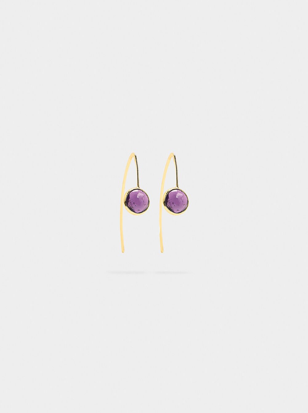 Earrings with stones