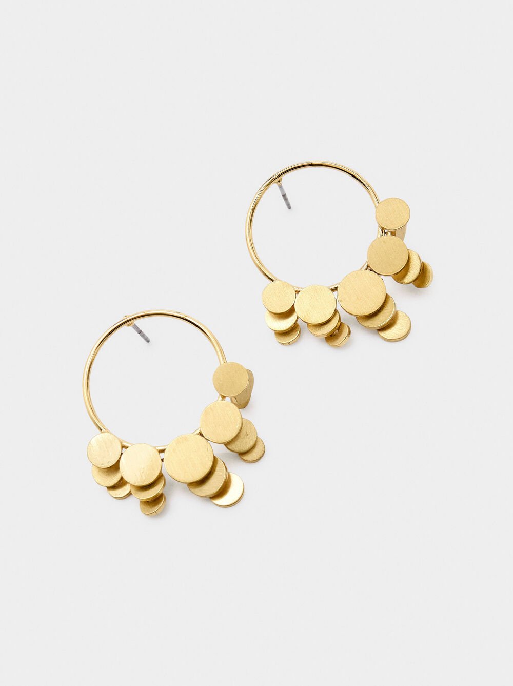 Degradé hoop earrings