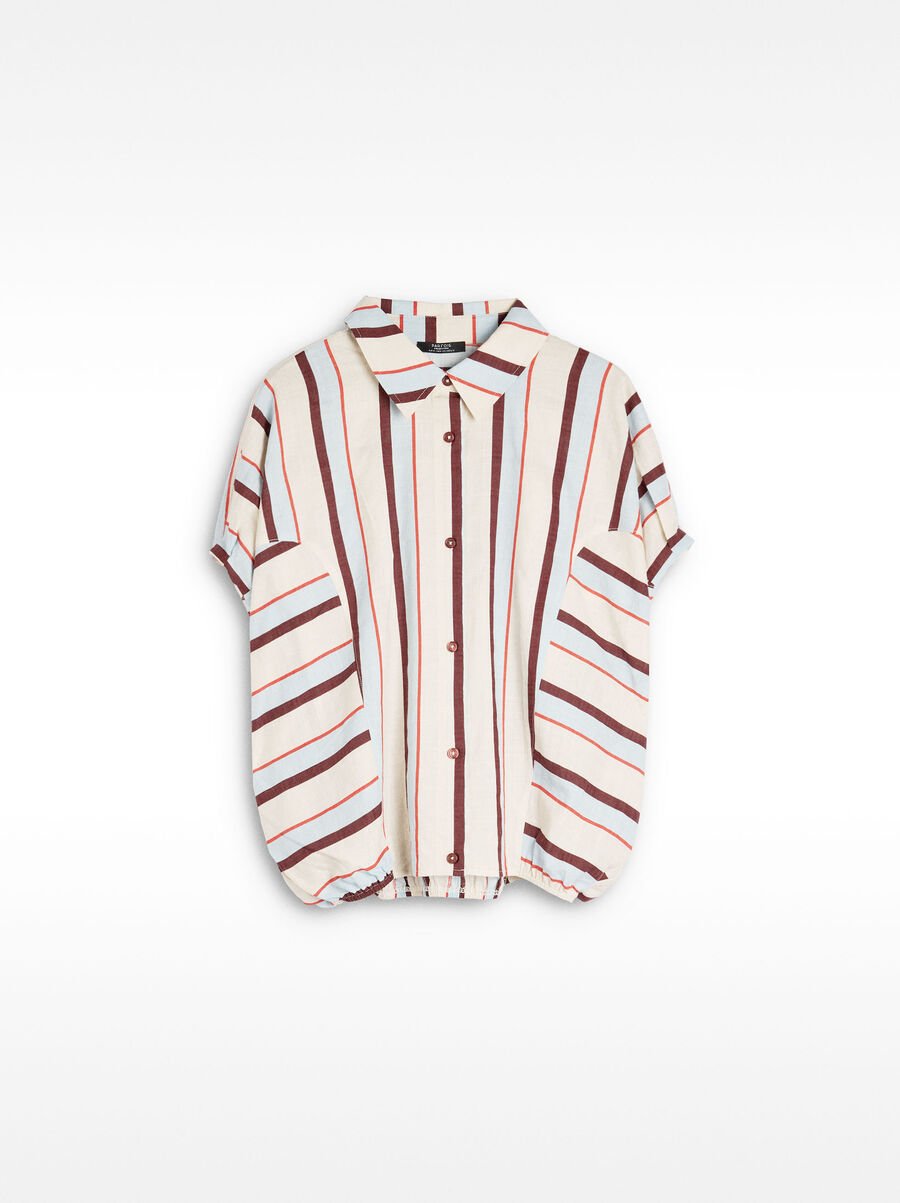 Striped cotton shirt