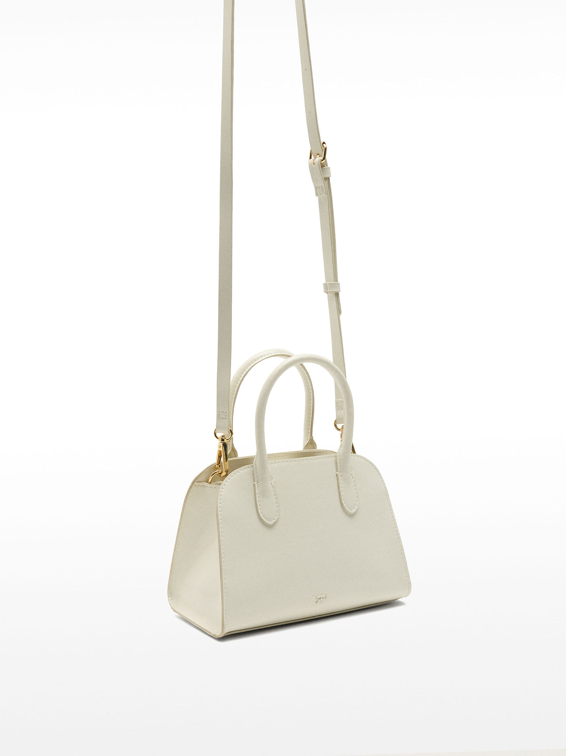 Bolso tote con bandolera image number 2.0