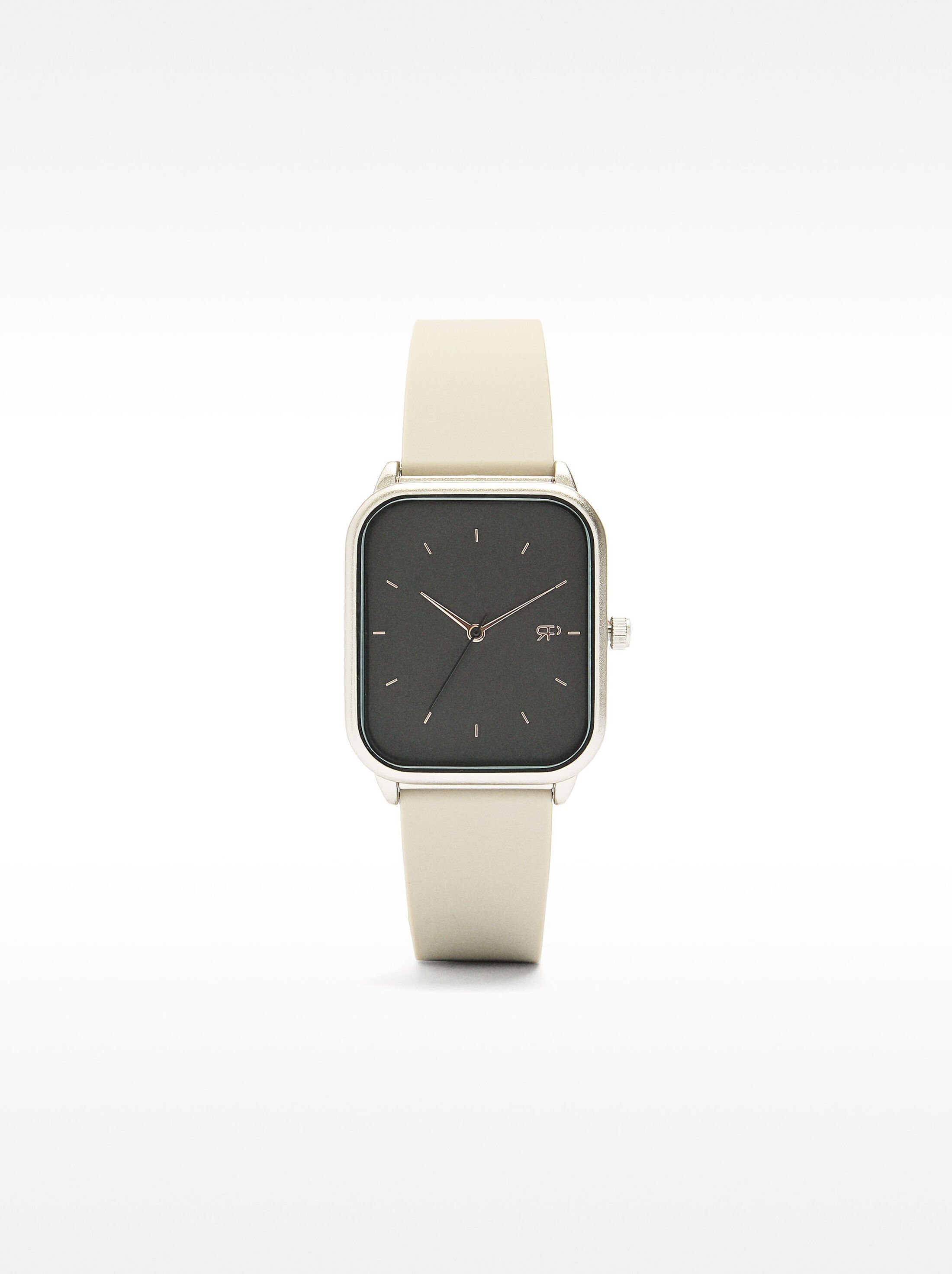 Watch with silicone strap image number 0.0