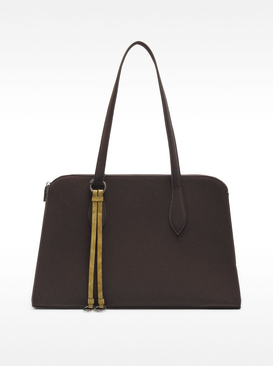 Bag for laptop with soft texture