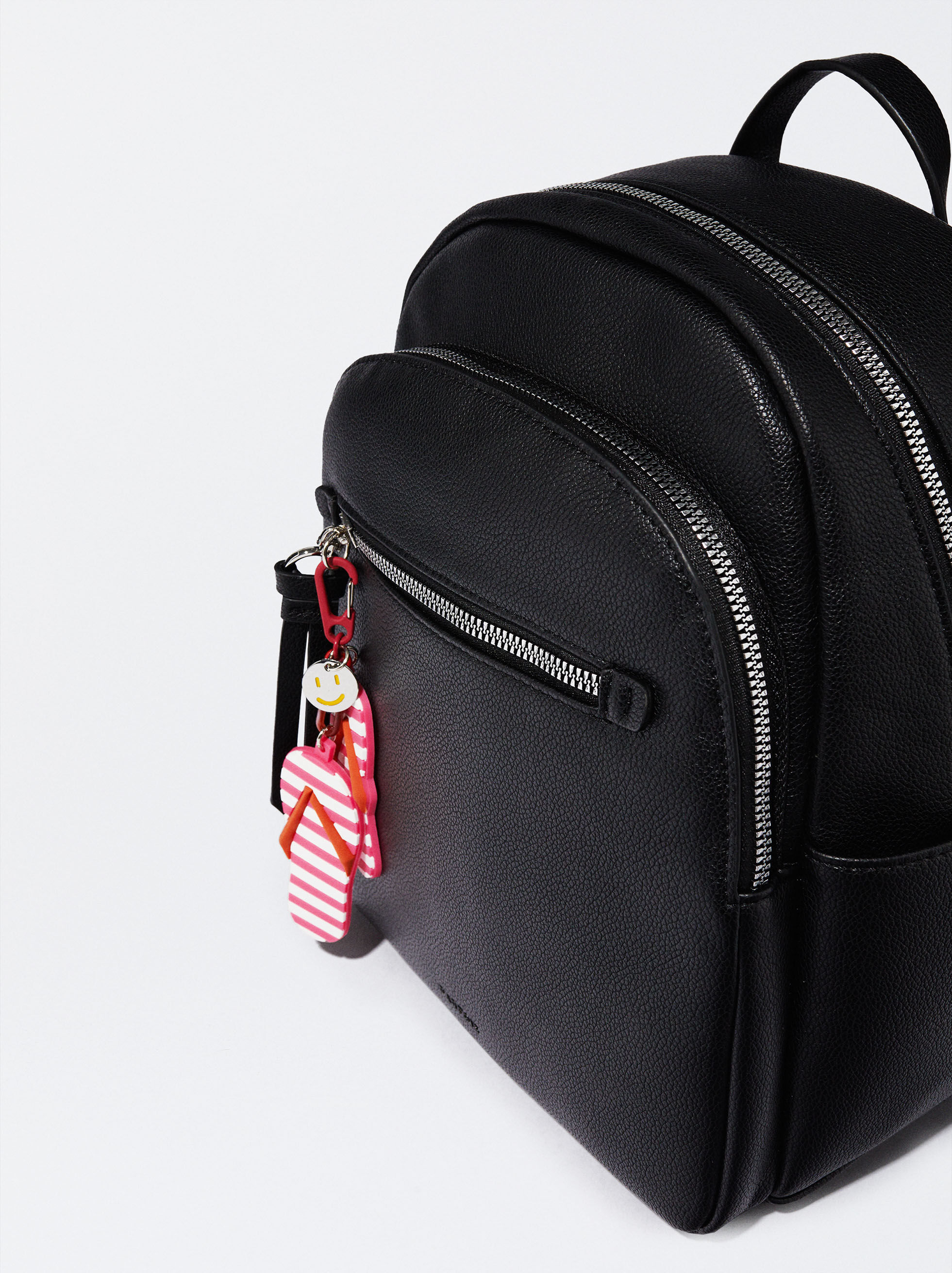 Basic Backpack With Pendant