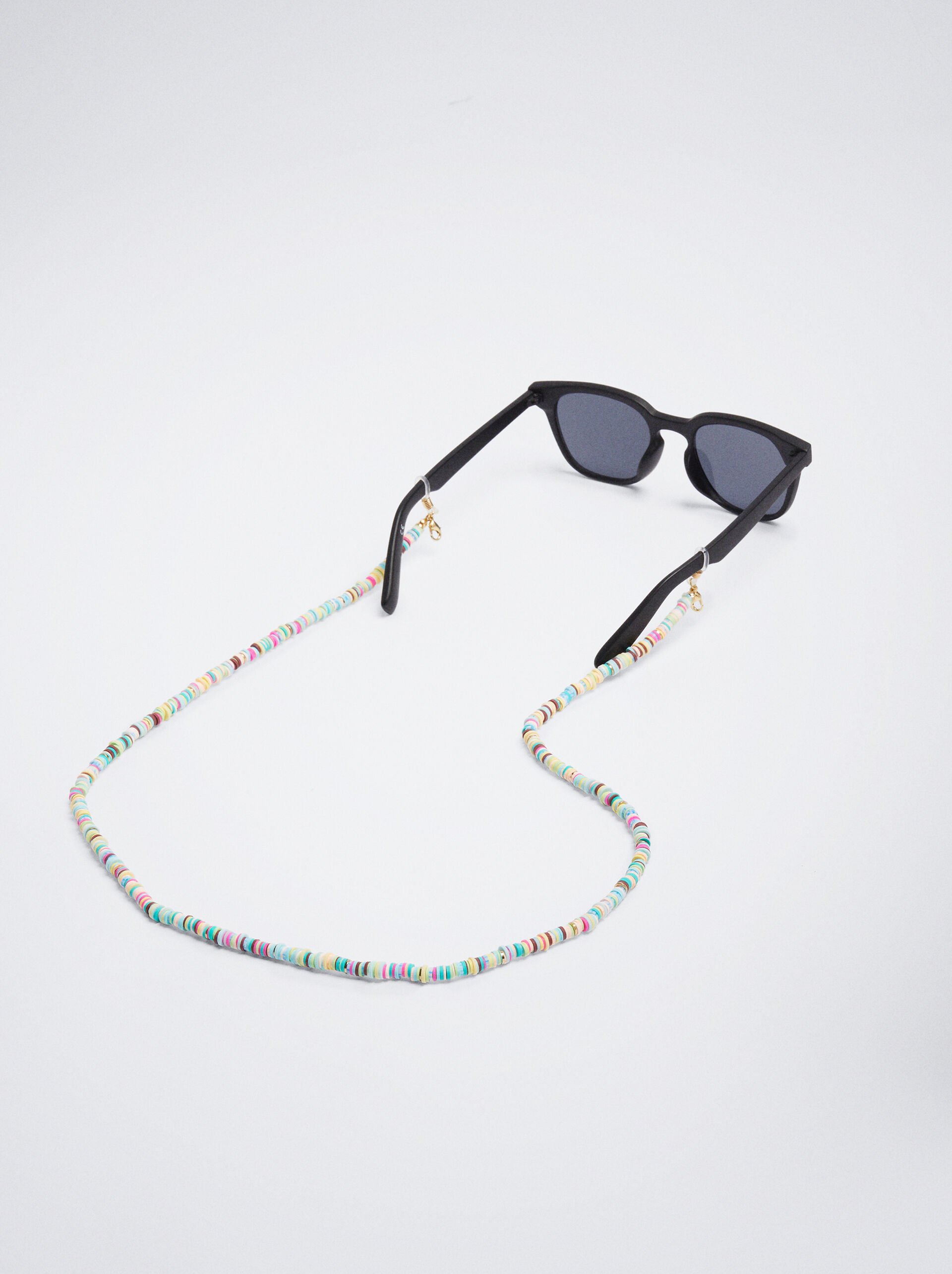 Multicolour chain for sunglasses or mask image number 1.0