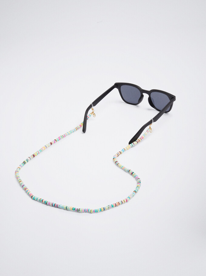 Multicolour Chain For Sunglasses Or Mask, Multicolor, hi-res