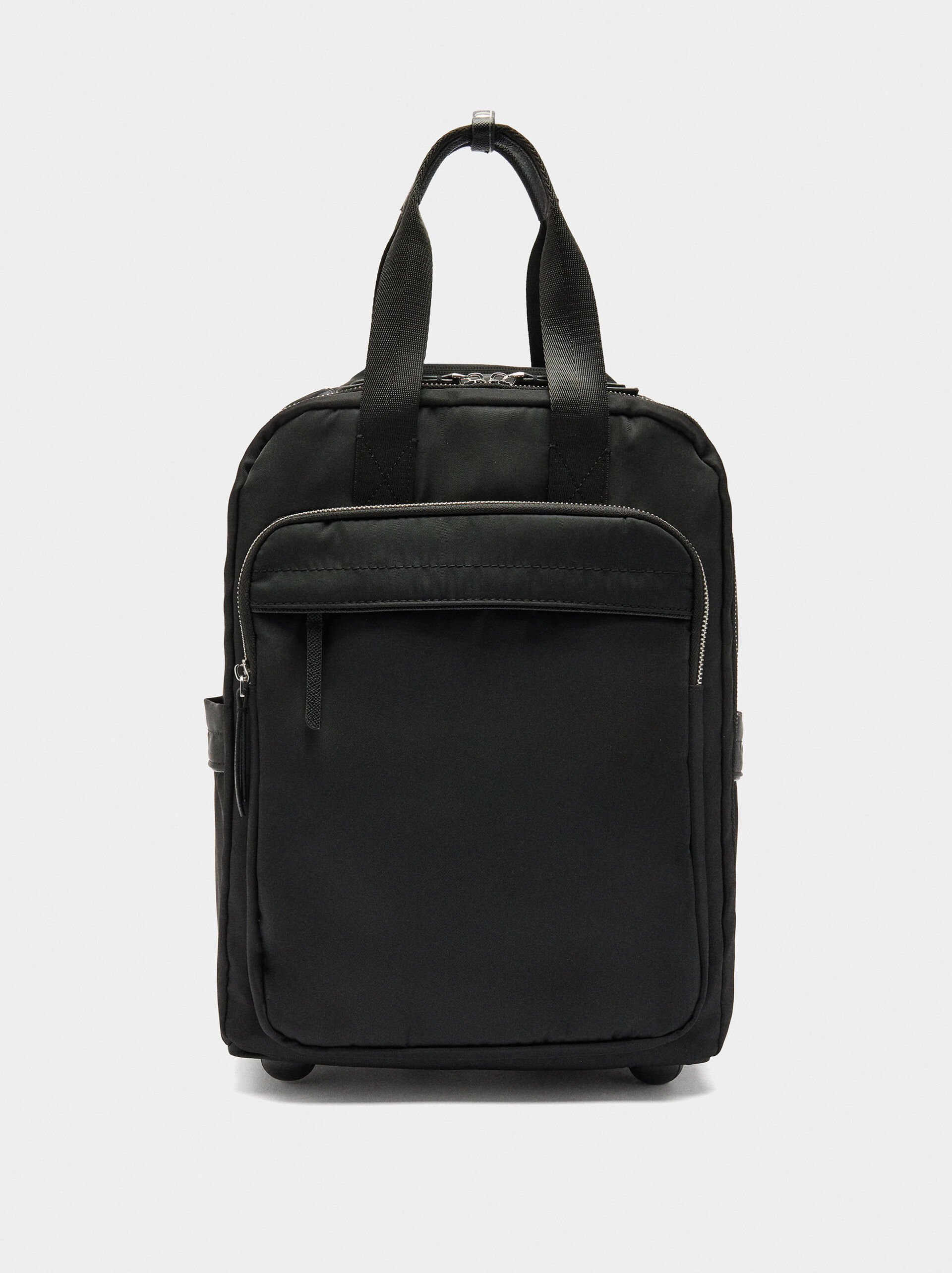Mochila de nylon con ruedas image number 0.0