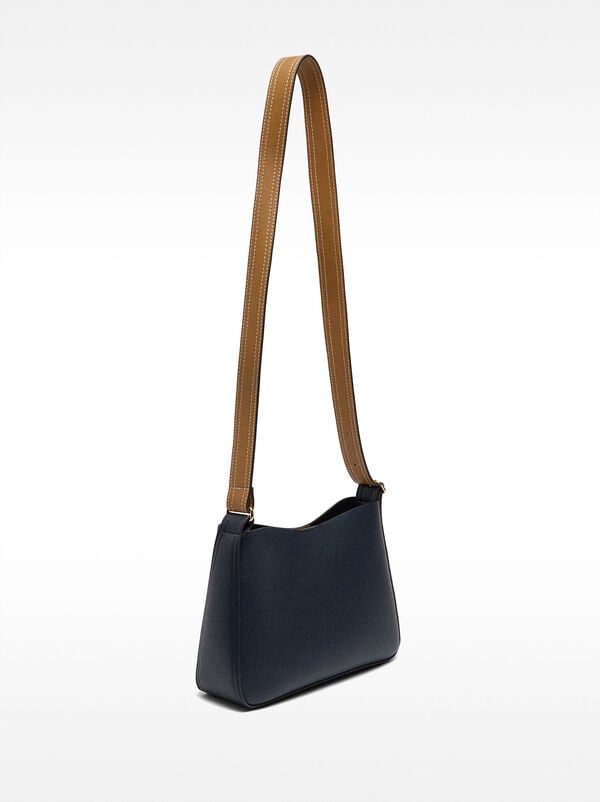 Crossbody bag with texture