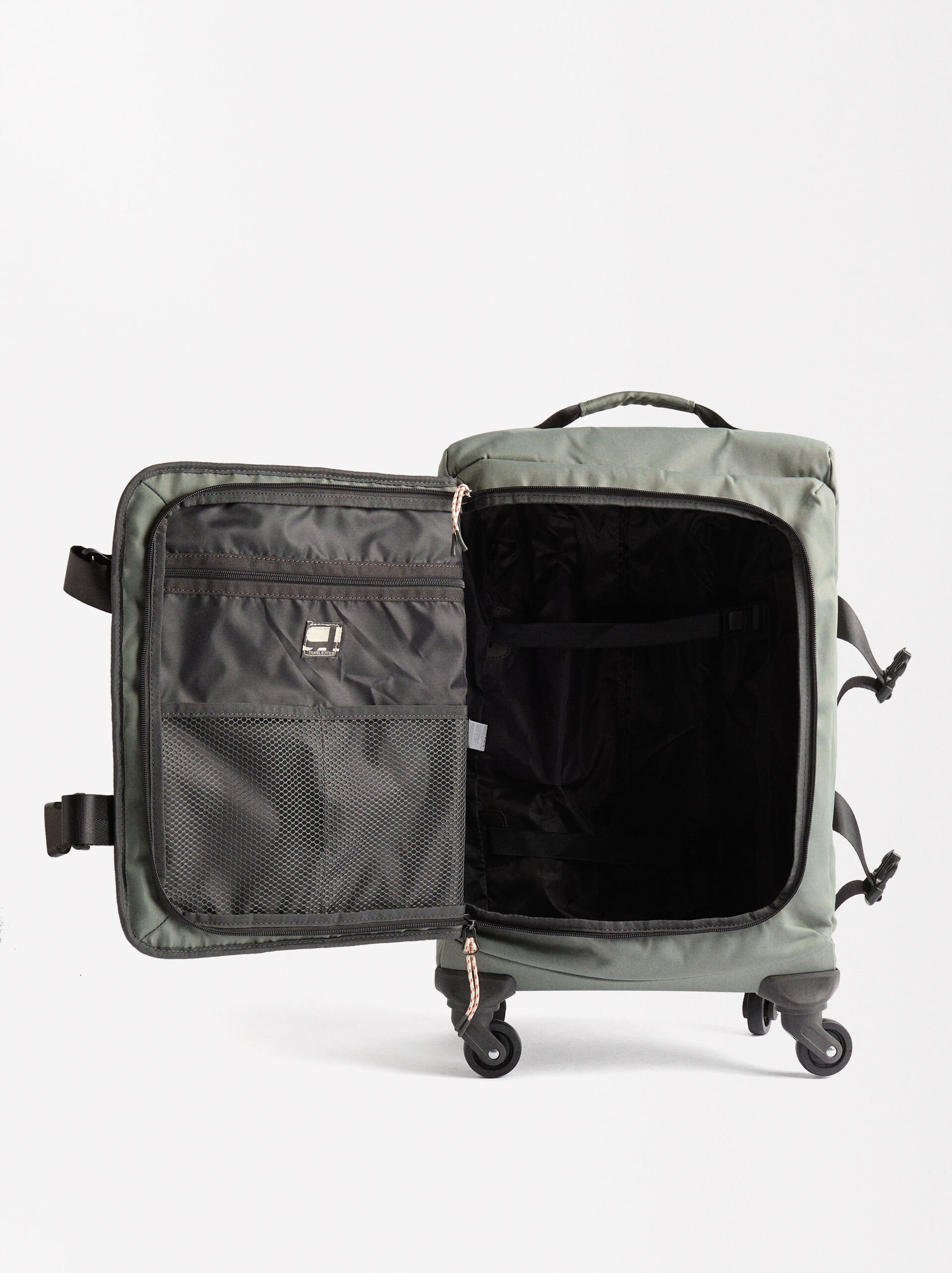 Nylon travel trolley image number 5.0