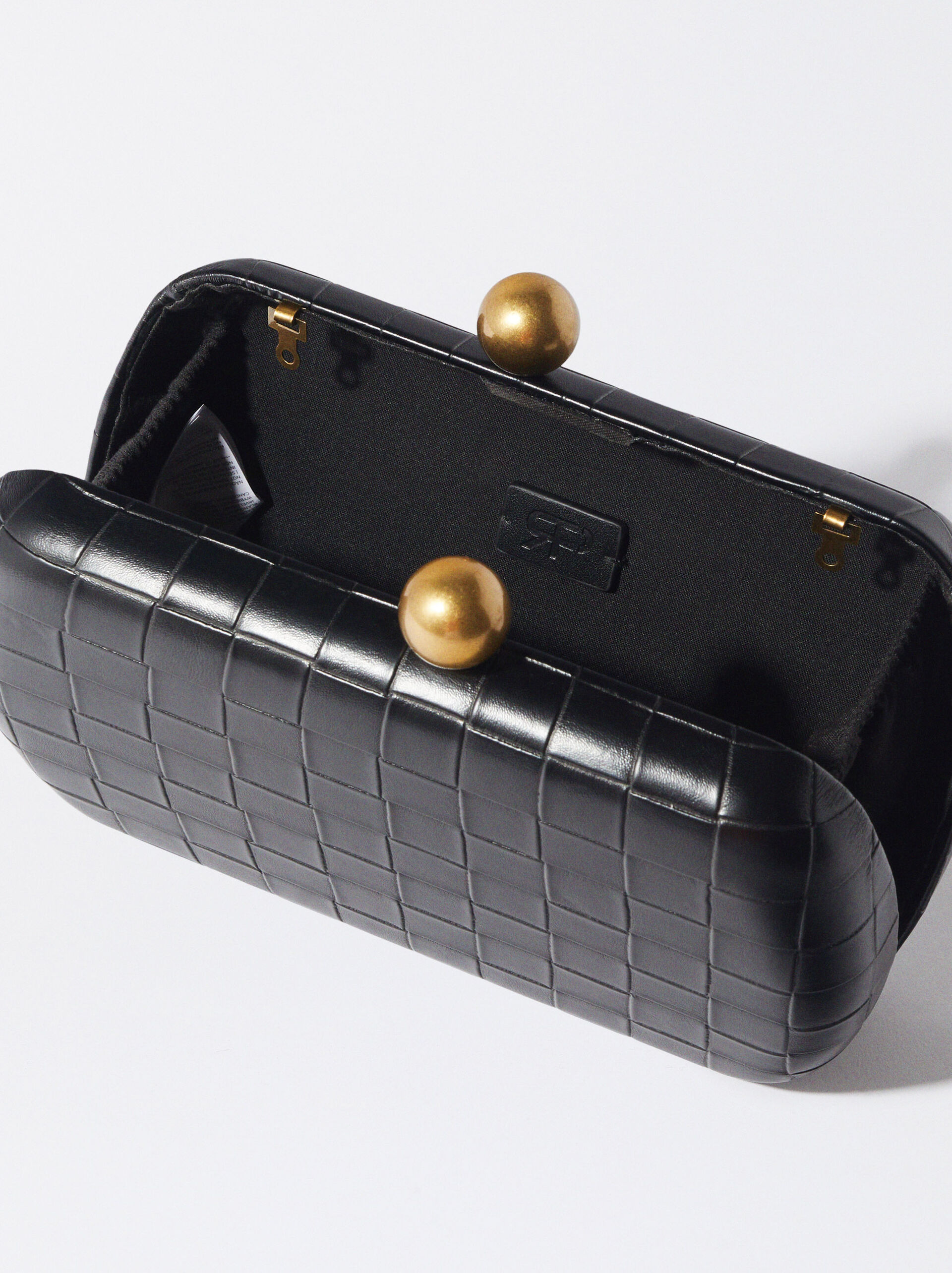 Party Clutch With Chain Handle image number 3.0