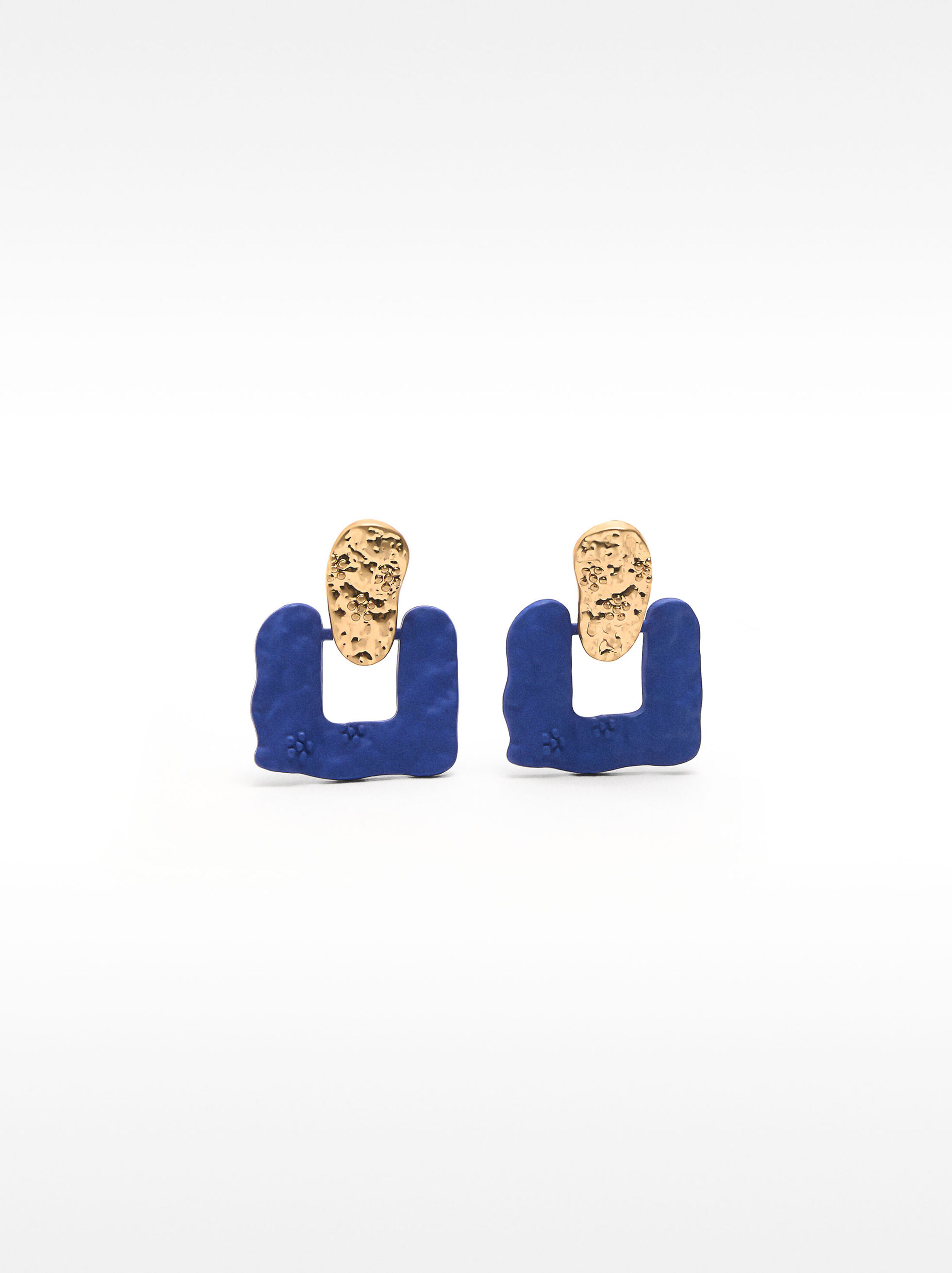Earrings with matte effect image number 0.0