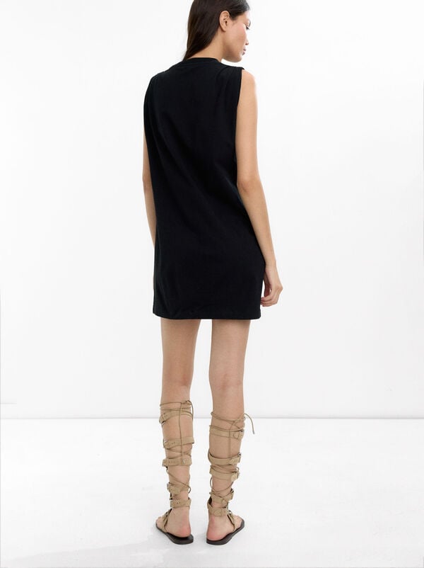 Short dress 100% cotton