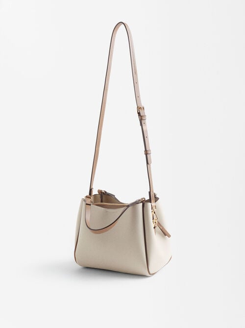 Borsa tote con tracolla